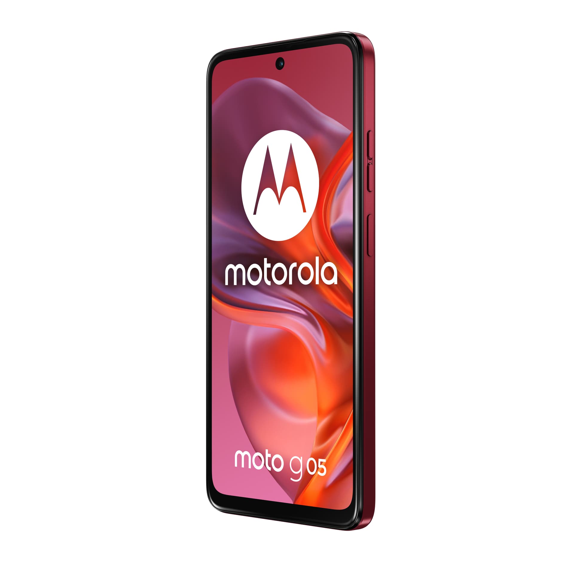 Smartphone Moto G05 64GB 4GB RAM Dual SIM Plum Red "PB6L0005SE" — miniatură