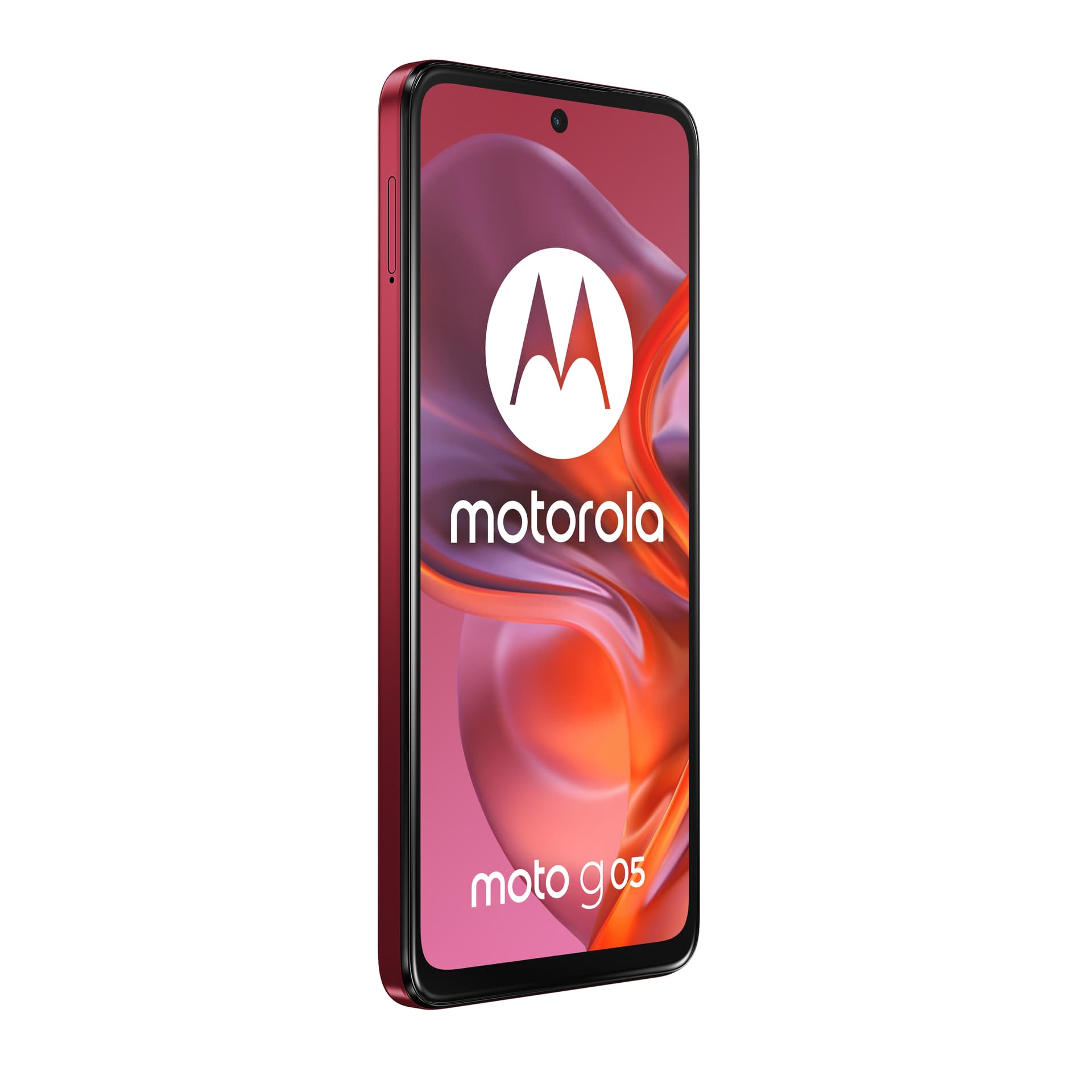 Smartphone Moto G05 64GB 4GB RAM Dual SIM Plum Red "PB6L0005SE" — miniatură