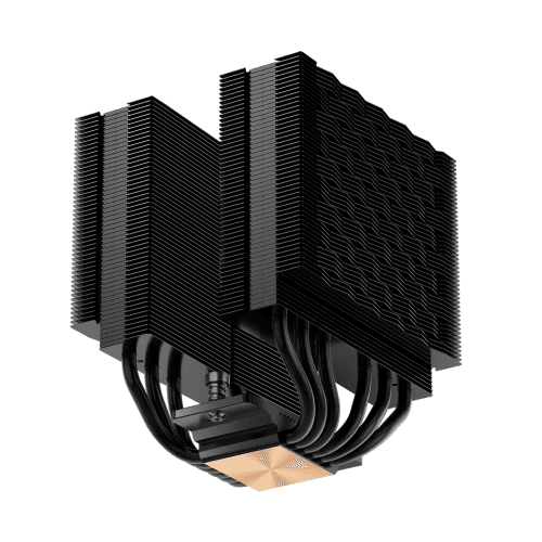 COOLER PCCooler "RT620 BK" skt. Intel si AMD, racire cu aer, vent. 2 x 120mm, 500 - 2200 rpm, 6 heatpipes, inaltime 157mm, dual tower,"RT620 BK" — miniatură