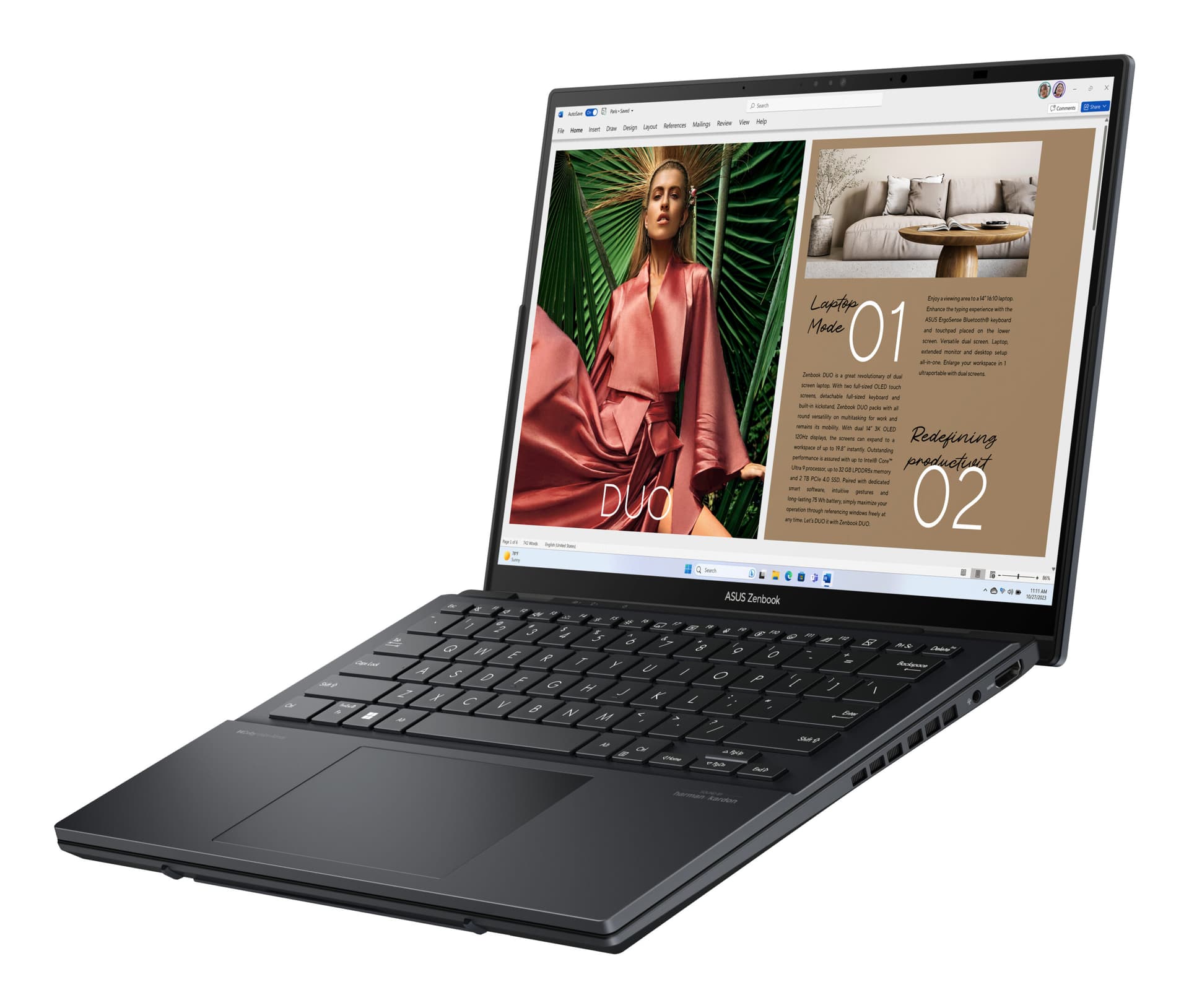 ASUS UX8406CA-QL118X Ultra 7 32GB 1TB W11P "UX8406CA-QL118X" ( — miniatură