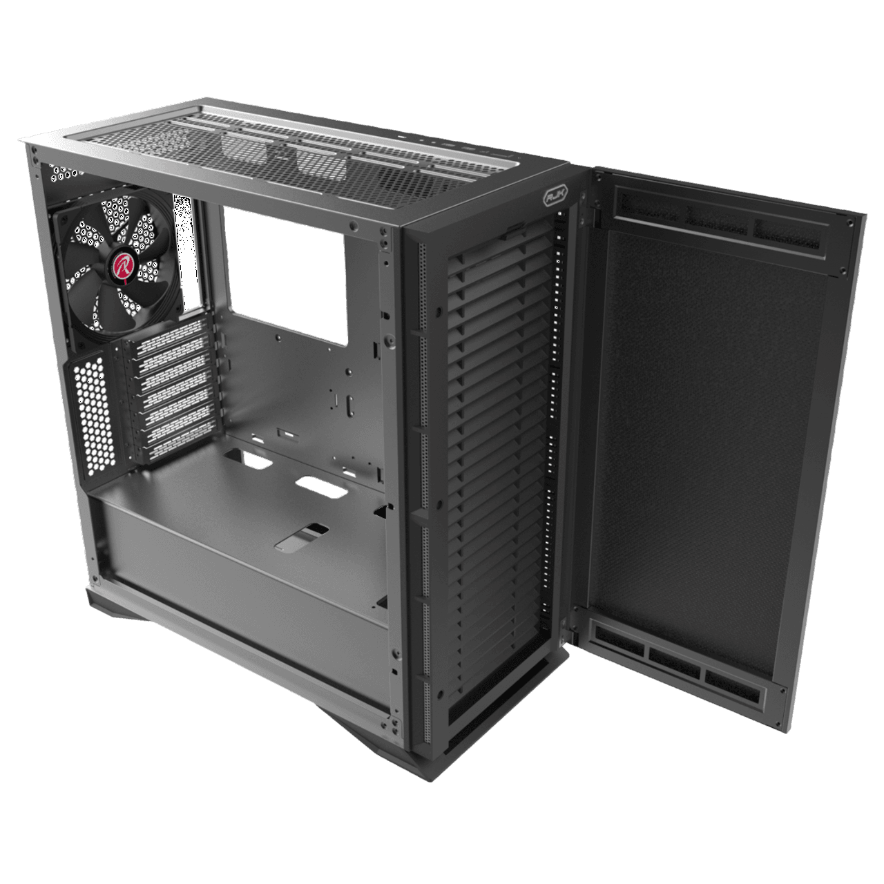 Carcasa RAIJINTEK Zofos Elite SF4, MiddleTower, E-ATX, Negru "0R20B00248" — miniatură