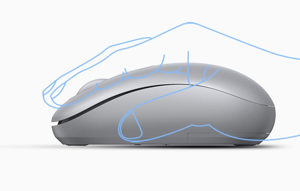 MOUSE Ugreen, "MU105" PC sau NB, wireless 2.4GHz, optic, 3/1 butoane/scroll, 2400 dpi, include baterie, gri "90669" - 6957303896691 — miniatură