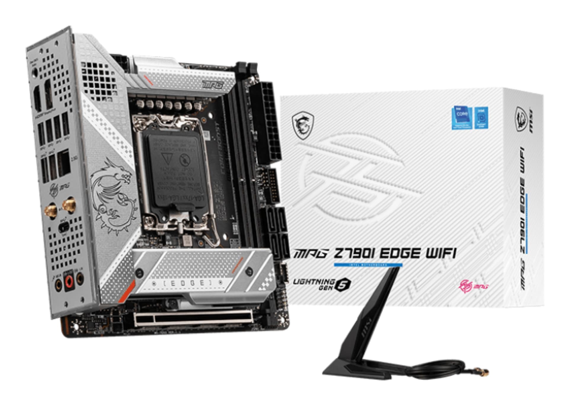 Placa de baza MSI MPG Z790I EDGE WIFI, motherboard - 1700 Intel Z790 mITX "7E03-001R"