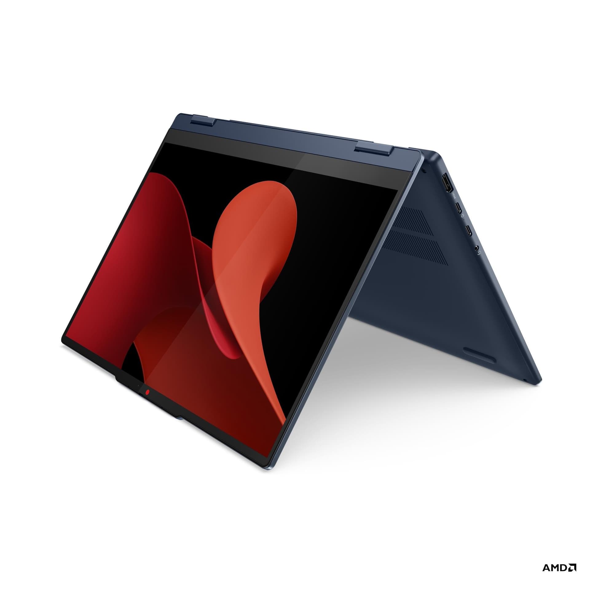14 IdeaPad 5 2-in-1 14AHP9, WUXGA IPS Touch, Procesor AMD RyzenTM 5 8645HS (16M Cache, up to 5.0 GHz), 16GB LPDDR5X, 1TB SSD, AMD Radeon 760M, No OS, Cosmic Blue "83DR002WRM" (