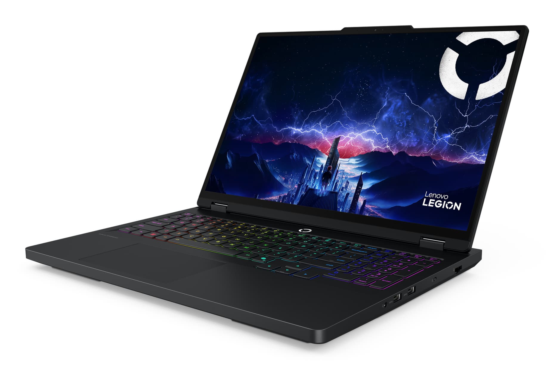 Gaming 16 Legion Pro 5 16IAX10, WQXGA OLED 165Hz G-Sync, Procesor Intelxxxx CoreTM Ultra 7 255HX, 32GB DDR5, 2x 1TB SSD, GeForce RTX 5060 8GB, No OS,Eclipse Black, 3Yr "83F30041RM" ( — miniatură