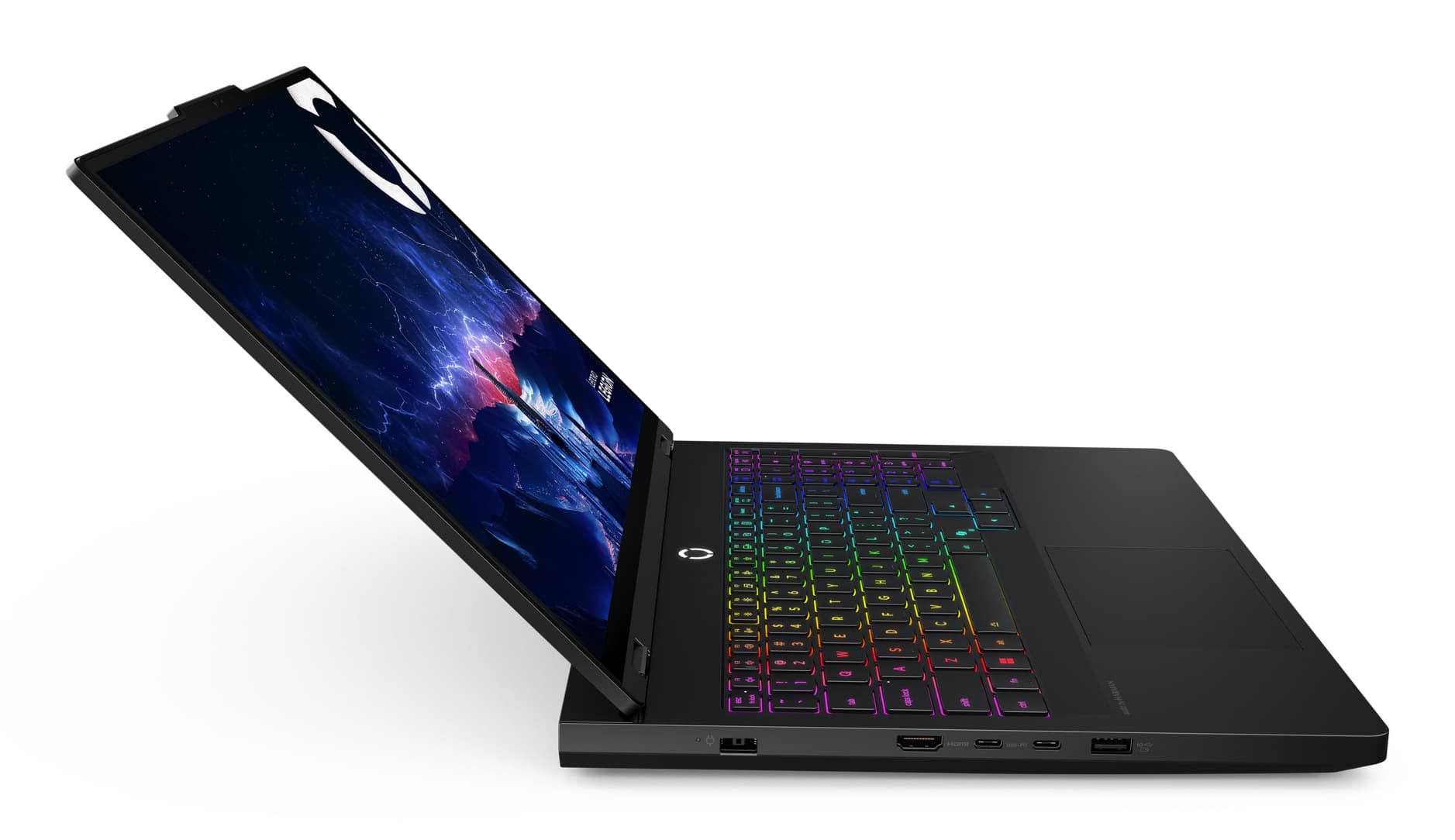 Gaming 16 Legion Pro 5 16IAX10, WQXGA OLED 165Hz G-Sync, Procesor Intelxxxx CoreTM Ultra 9 275HX, 32GB DDR5, 2x 1TB SSD, GeForce RTX 5070 8GB, No OS, Eclipse Black, 3Yr "83F30042RM" ( — miniatură