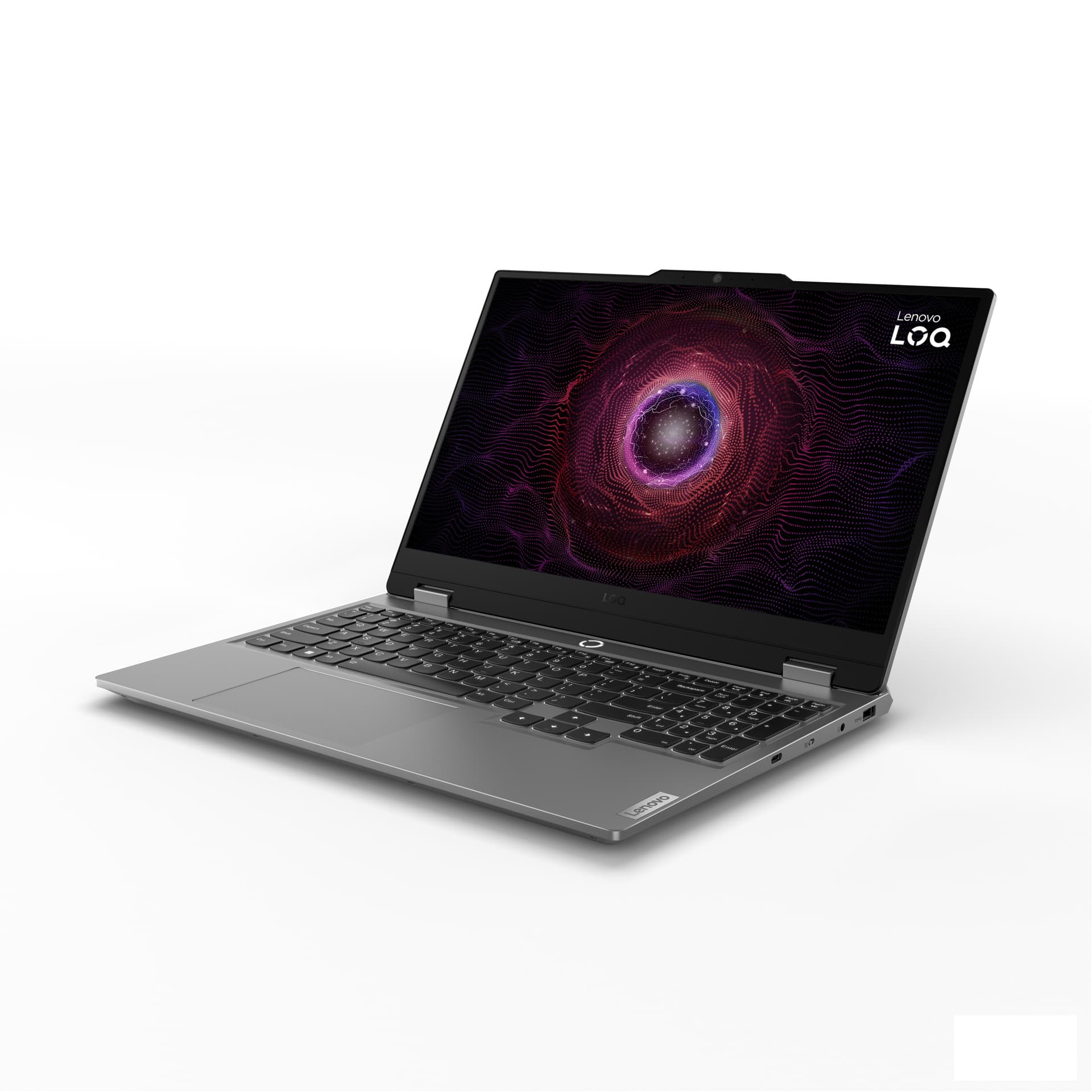 Gaming 15.6 LOQ 15ARP9, FHD IPS 144Hz G-Sync, Procesor AMD RyzenTM 7 7435HS (16M Cache, up to 4.50 GHz), 16GB DDR5, 512GB SSD, GeForce RTX 4070 8GB, No OS, Luna Grey "83JC00EQRM" ( — miniatură