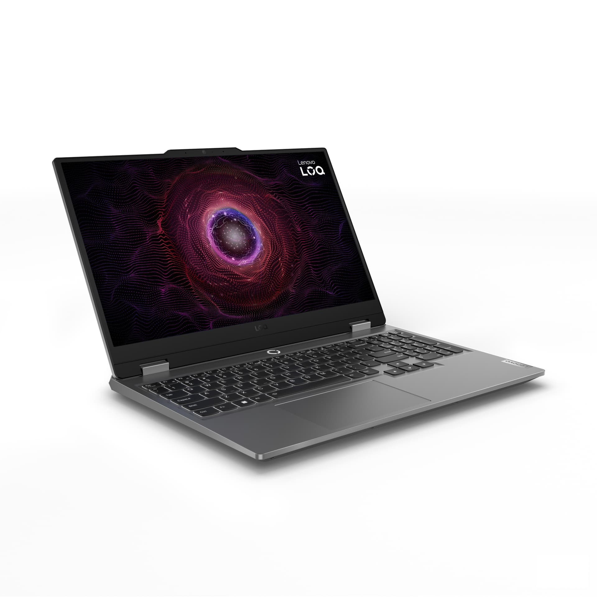 Gaming 15.6 LOQ 15ARP9, FHD IPS 144Hz G-Sync, Procesor AMD RyzenTM 7 7435HS (16M Cache, up to 4.50 GHz), 16GB DDR5, 512GB SSD, GeForce RTX 4070 8GB, No OS, Luna Grey "83JC00EQRM" ( — miniatură