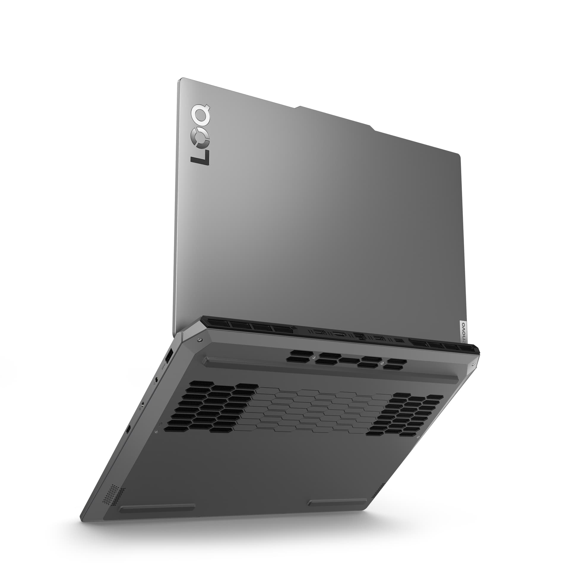 Gaming 15.6 LOQ 15ARP9, FHD IPS 144Hz G-Sync, Procesor AMD RyzenTM 7 7435HS (16M Cache, up to 4.50 GHz), 16GB DDR5, 512GB SSD, GeForce RTX 4070 8GB, No OS, Luna Grey "83JC00EQRM" ( — miniatură