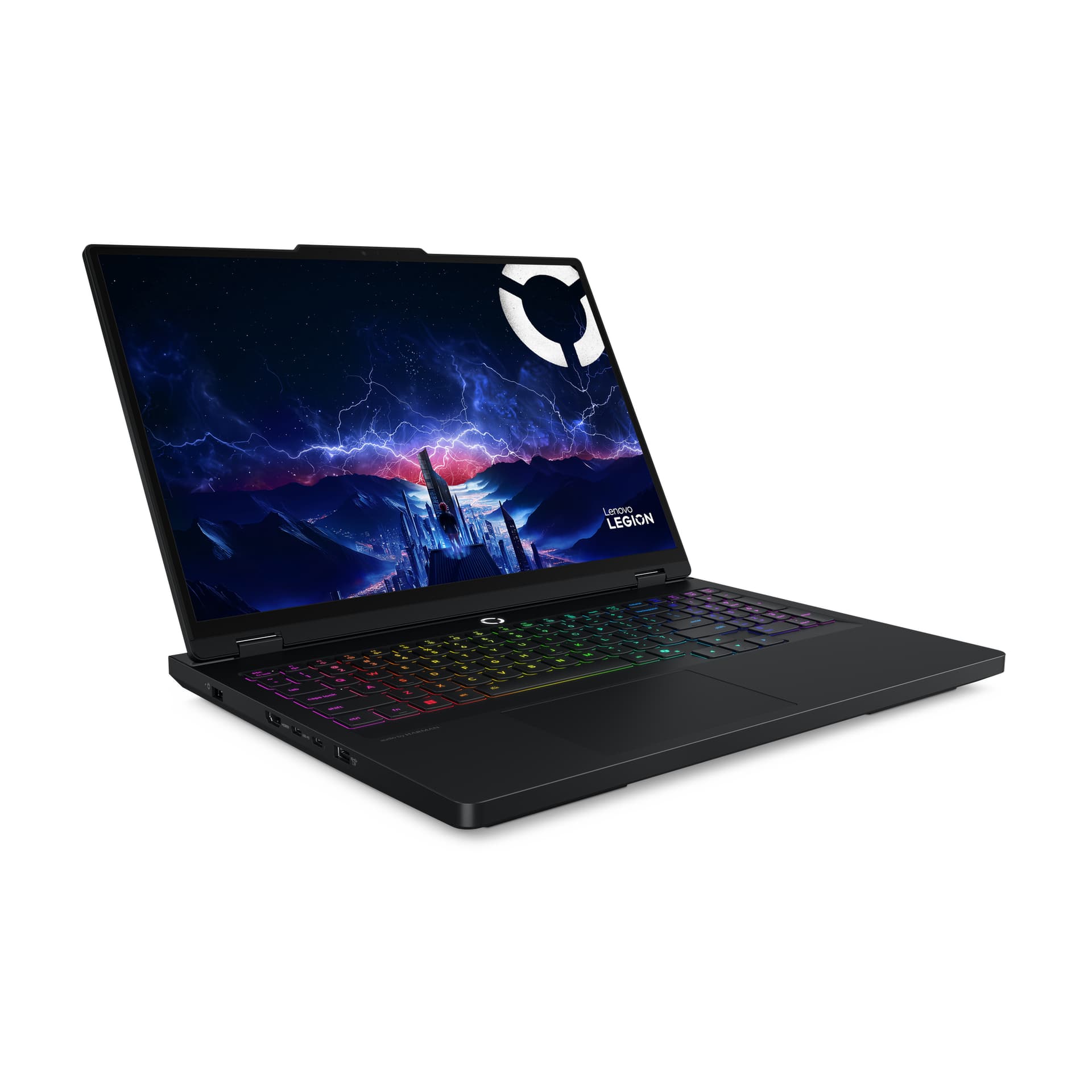 Gaming 16 Legion Pro 5 16IRX10, WQXGA IPS 240Hz G-Sync, Procesor Intelxxxx CoreTM i9 14900HX, 32GB DDR5, 1TB SSD, GeForce RTX 5070 8GB, No OS, Eclipse Black, 3Yr "83NN000JRM" (
