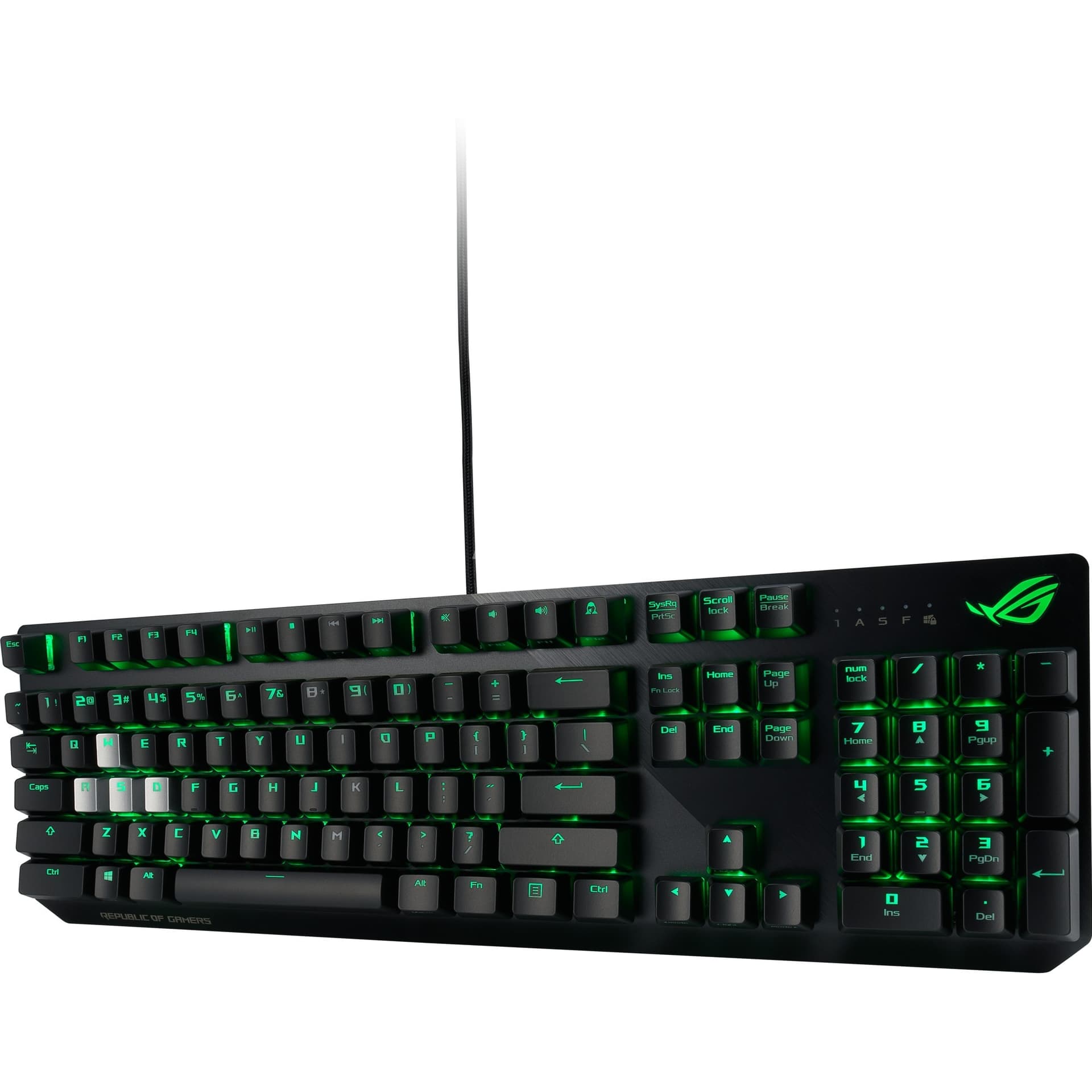 ROG Strix Scope Cherry MX Red RGB Mecanica "90MP0180-B0UA00" — miniatură