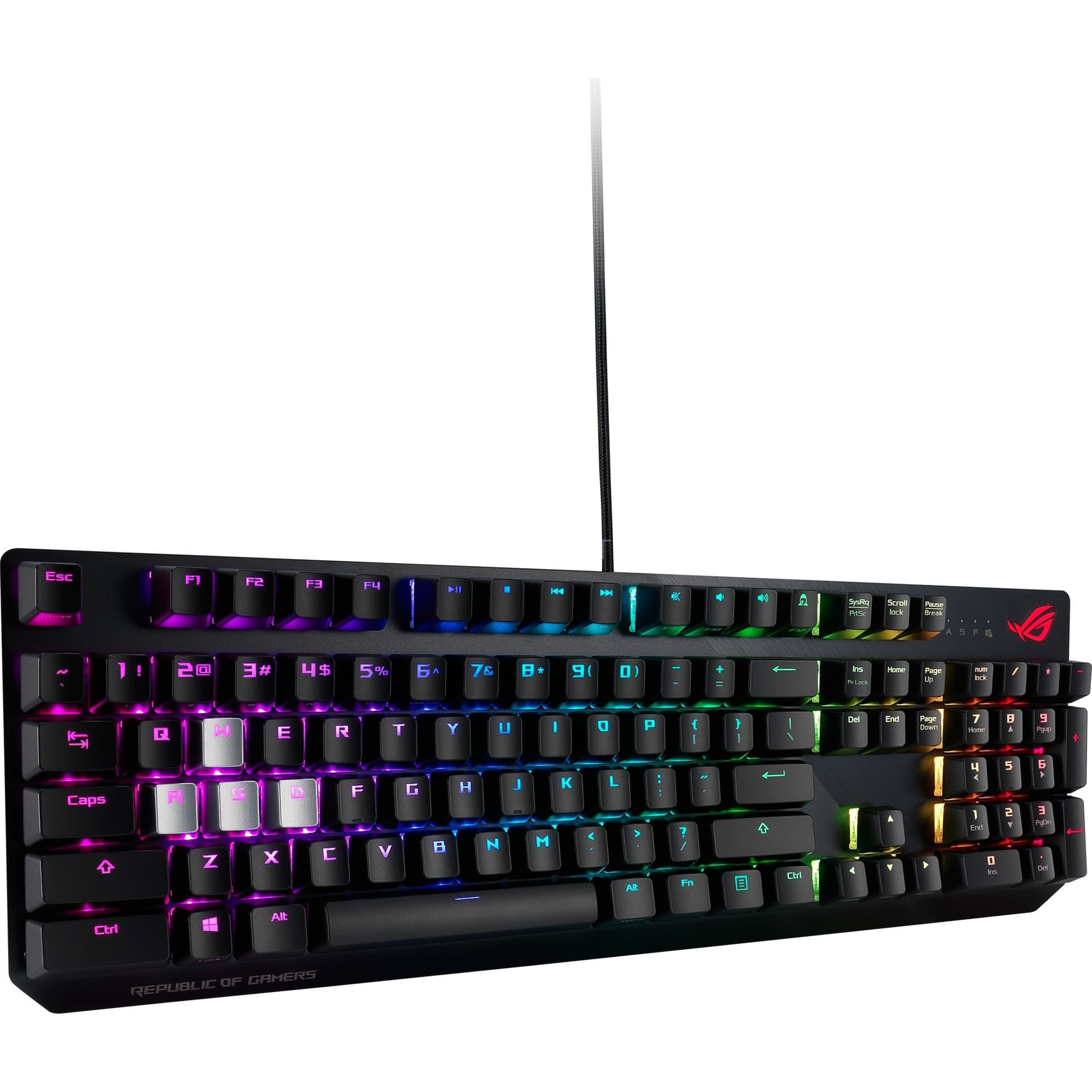 ROG Strix Scope Cherry MX Red RGB Mecanica "90MP0180-B0UA00" — miniatură