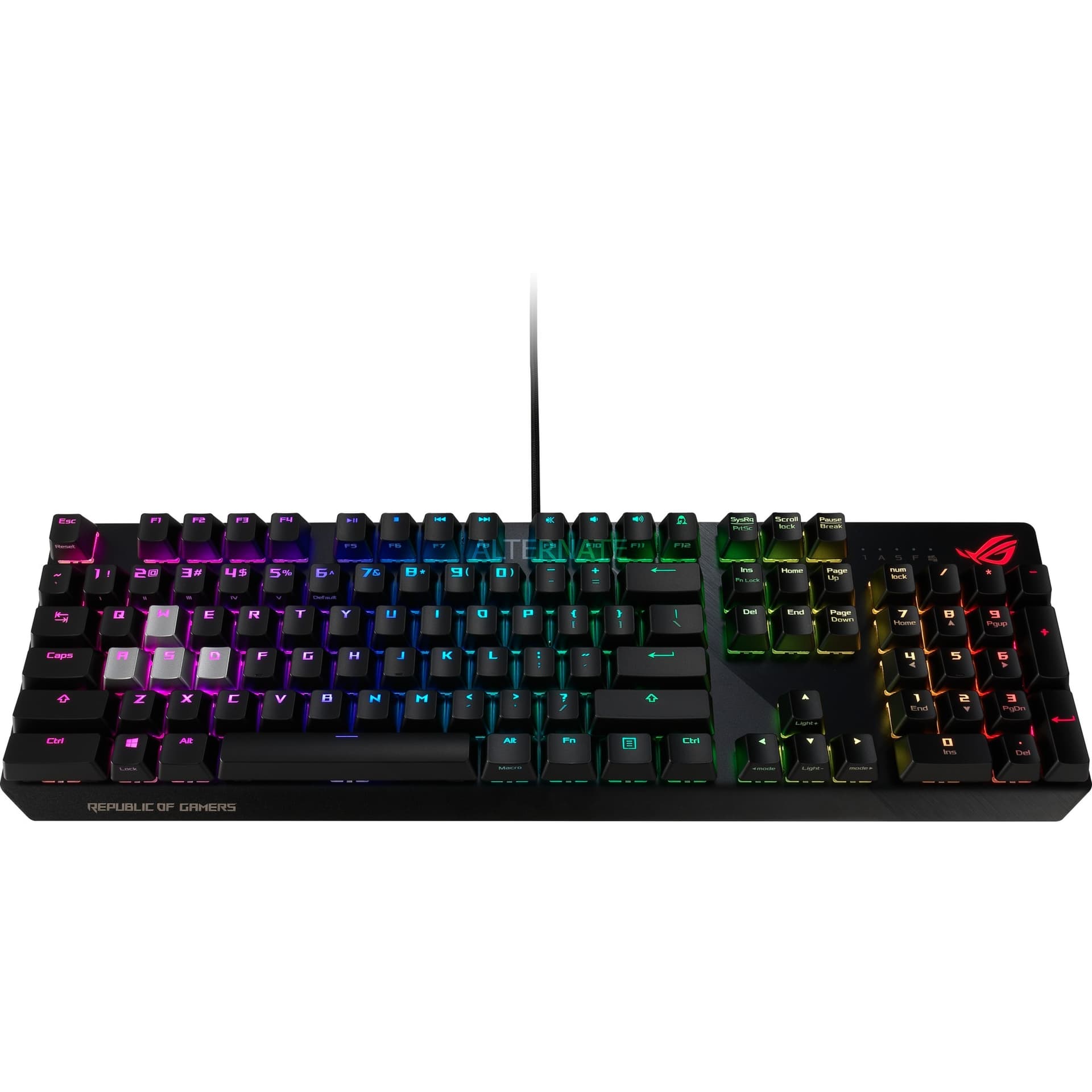 ROG Strix Scope Cherry MX Red RGB Mecanica "90MP0180-B0UA00" — miniatură