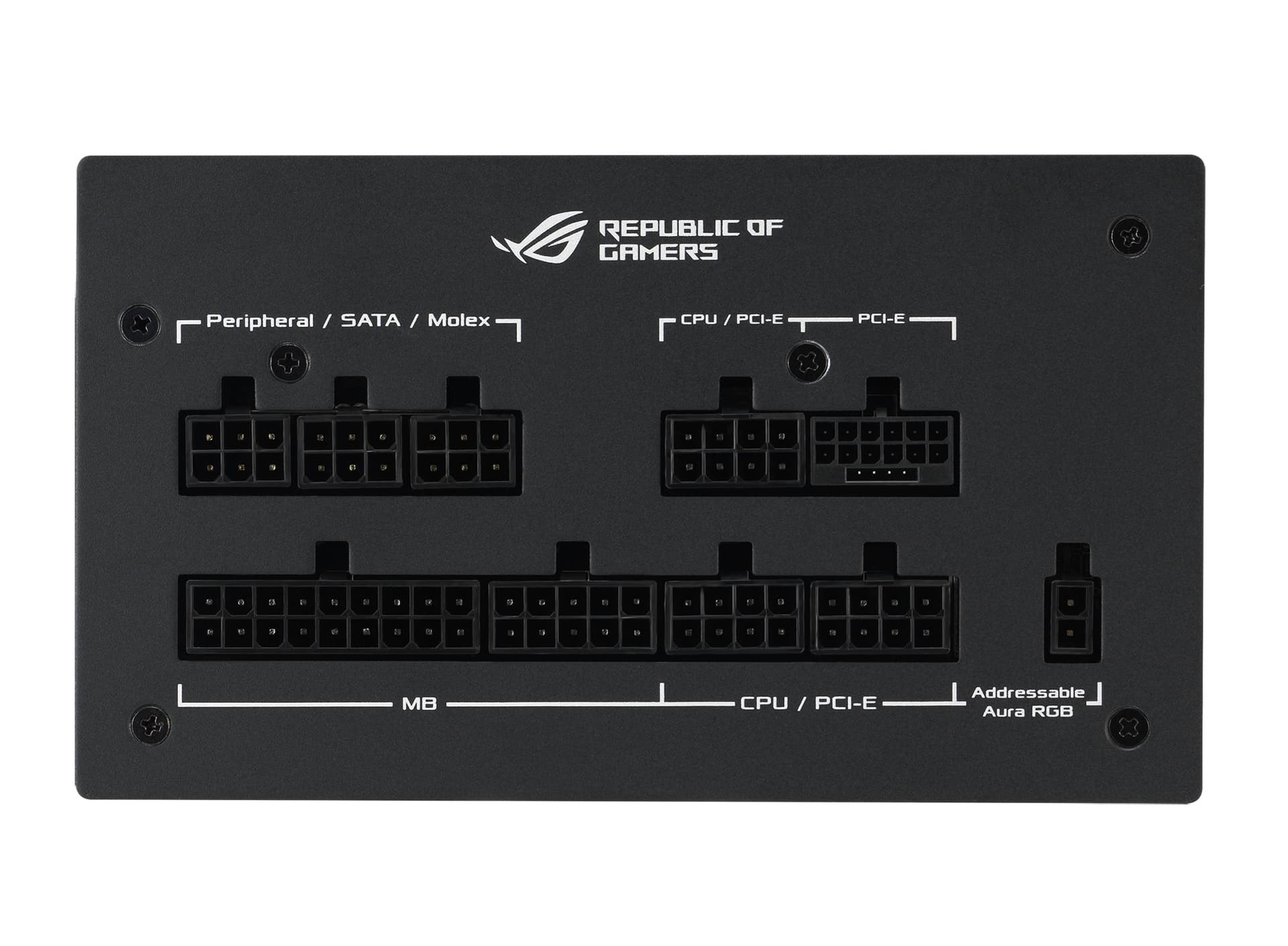 ROG STRIX Aura Edition, 80+ Gold, 750W "90YE00P3-B0NA00" — miniatură