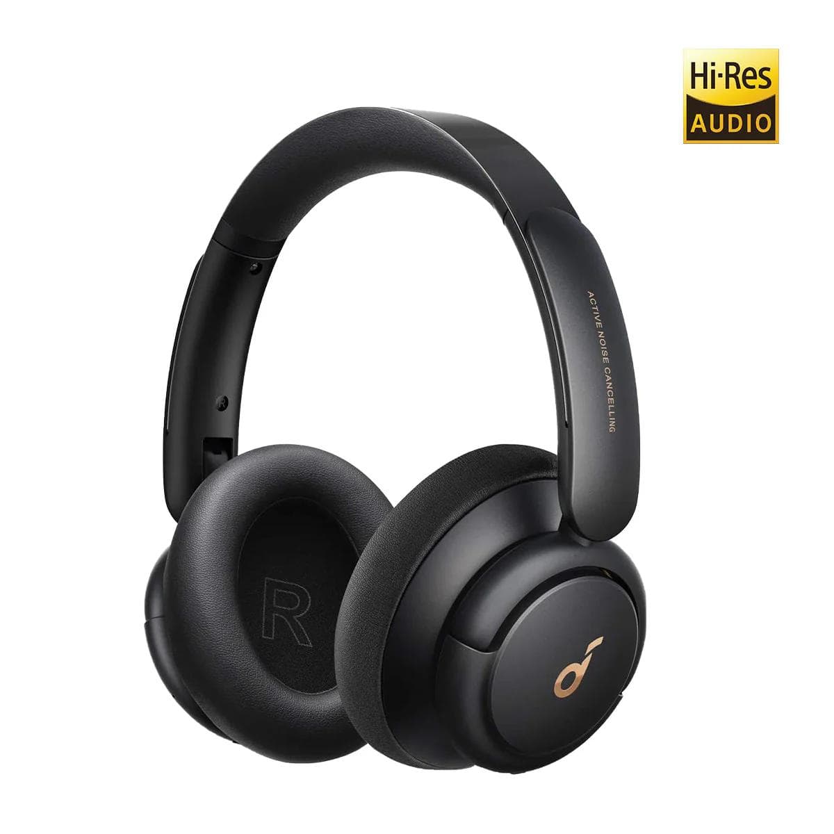 Casti Over-ear Anker "Soundcore Q30", tip over-ear, utilizare multimedia, Bluetooth si fir, durata baterie pana la 80 ore, pliabile, 2 x mic, ANC, negru, "A3028313" - 0194644062132