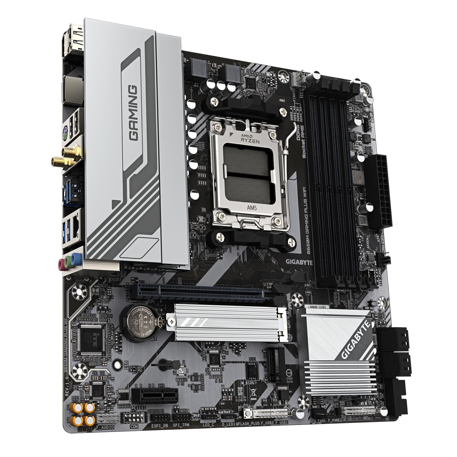 MB AMD B650 SAM5 MATX/B650M GAMING PLUS WF GIGABYTE "B650M GAMING PLUS WF 1.1" — miniatură
