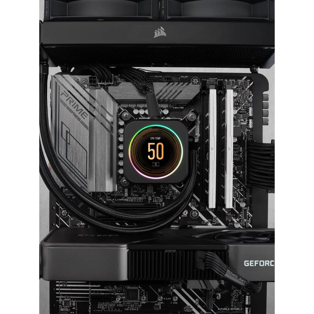CR VENGEANCE 32GB (2x16GB) DDR5 KIT WHIT "CMK32GX5M2B5600C40W" — miniatură