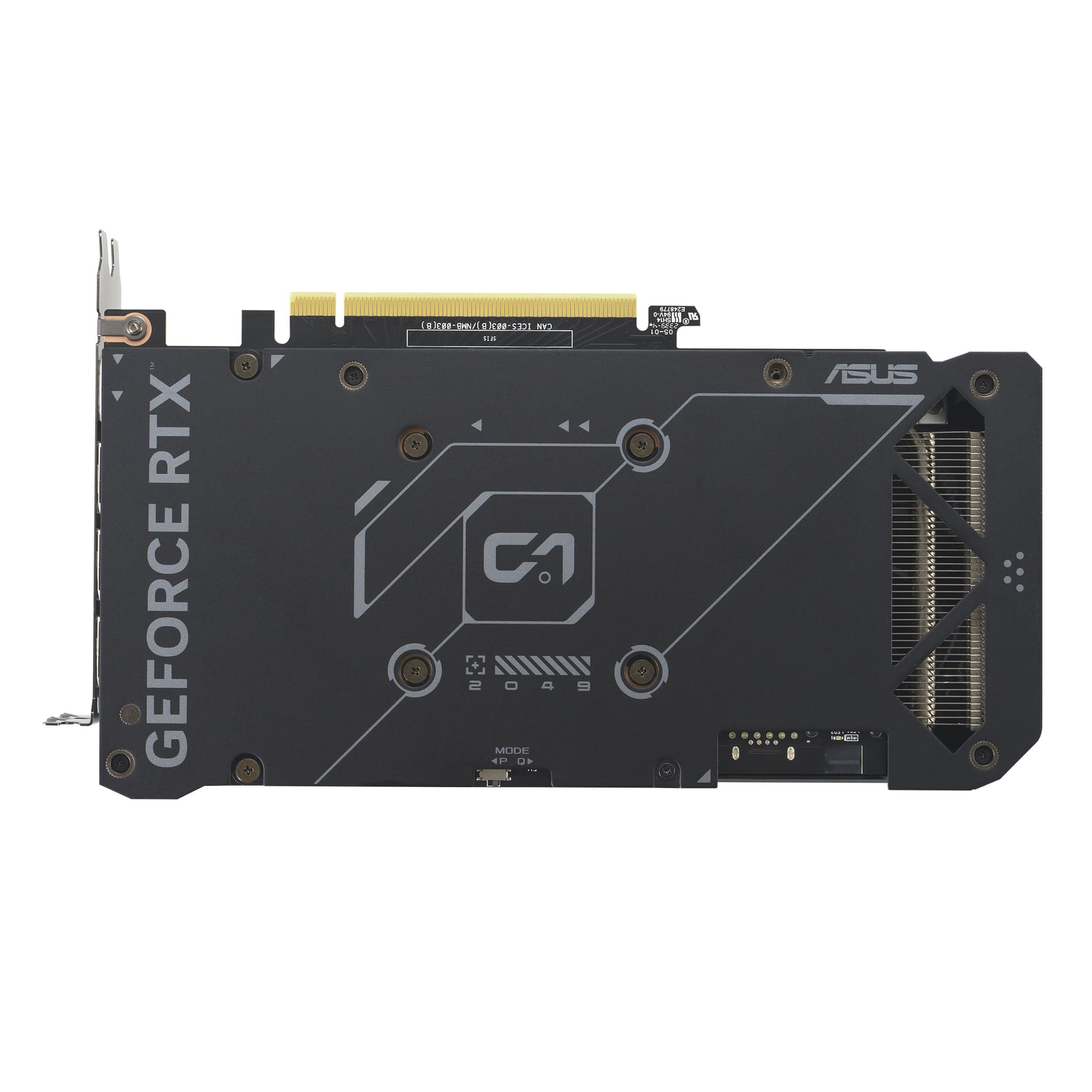 VGA ASUS DUAL RTX 4070 EVO OC 12GB "DUAL-RTX4070-O12GD6-EVO" — miniatură