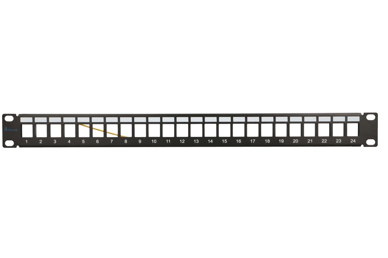 EXTRALINK 24port STP 19inch Modular Patch Panel "EX.17245" — miniatură
