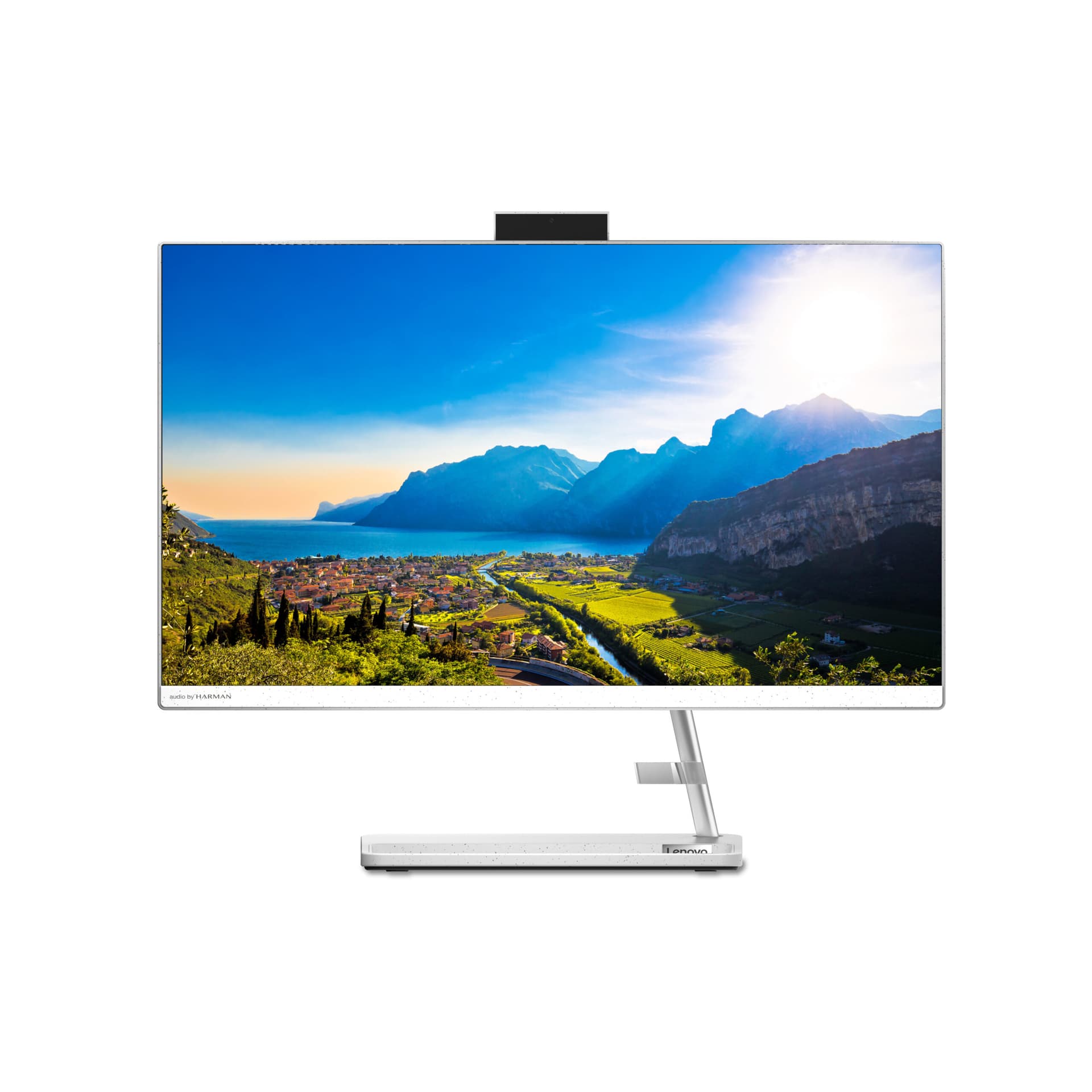 IdeaCentre 3 24ALC6, 23.8 inch FHD IPS, Procesor AMD Ryzen 7 7730U 2.0GHz, 16GB RAM, 512GB SSD, Radeon Graphics, Camera Web, no OS "F0G1013URI"