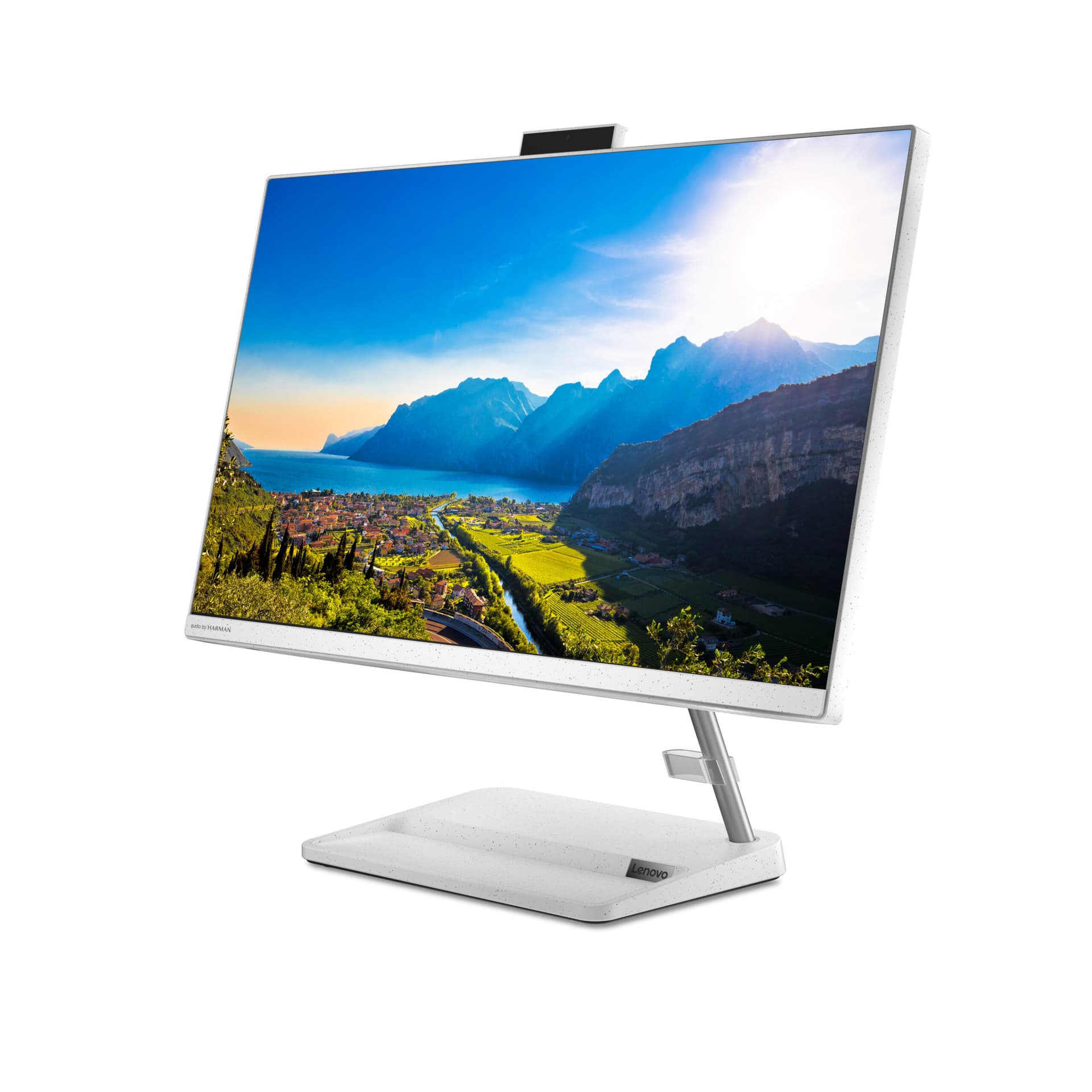 IdeaCentre 3 24ALC6, 23.8 inch FHD IPS, Procesor AMD Ryzen 7 7730U 2.0GHz, 16GB RAM, 512GB SSD, Radeon Graphics, Camera Web, no OS "F0G1013URI" — miniatură