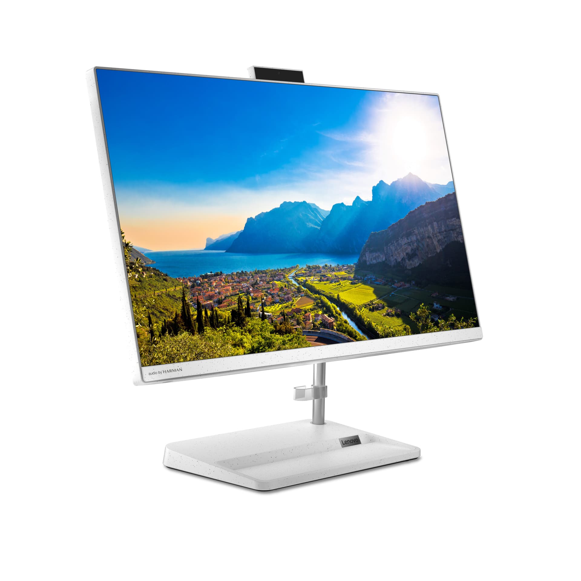 IdeaCentre 3 24ALC6, 23.8 inch FHD IPS, Procesor AMD Ryzen 5 7430U 2.3GHz, 16GB RAM, 512GB SSD, Radeon Graphics, Camera Web, no OS "F0G1013VRI" — miniatură