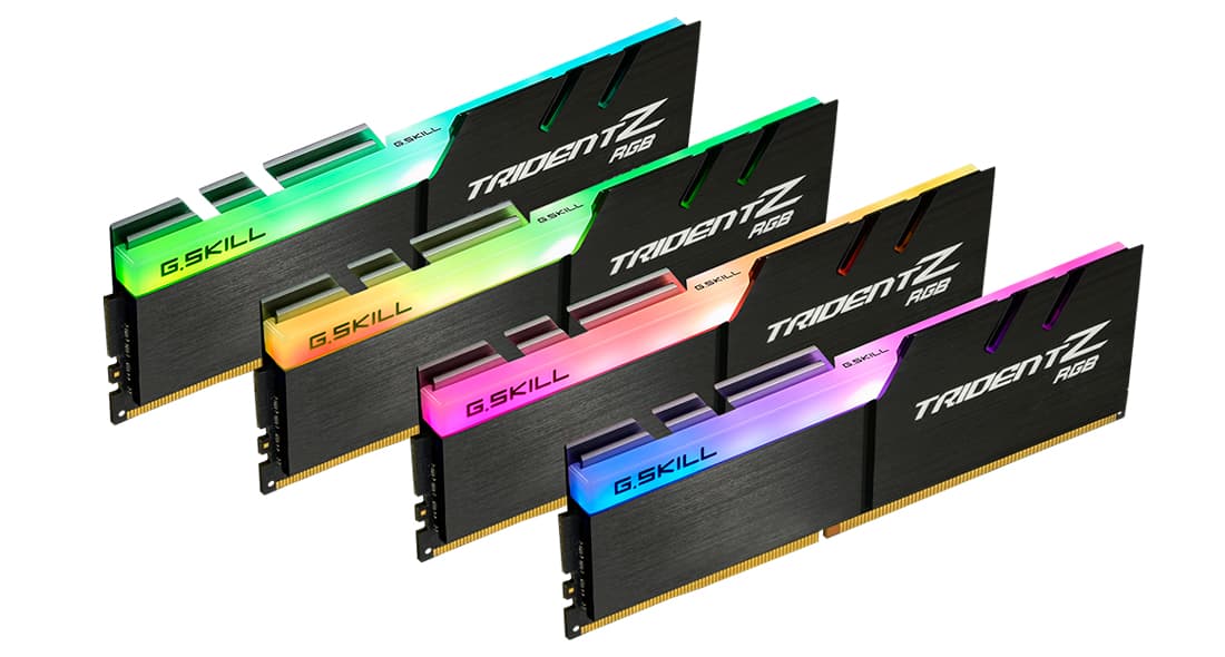 Memorie DDR4 4000 32GB C16 TridentZ RGB K2 "F4-4000C18Q-32GTZRB" — miniatură