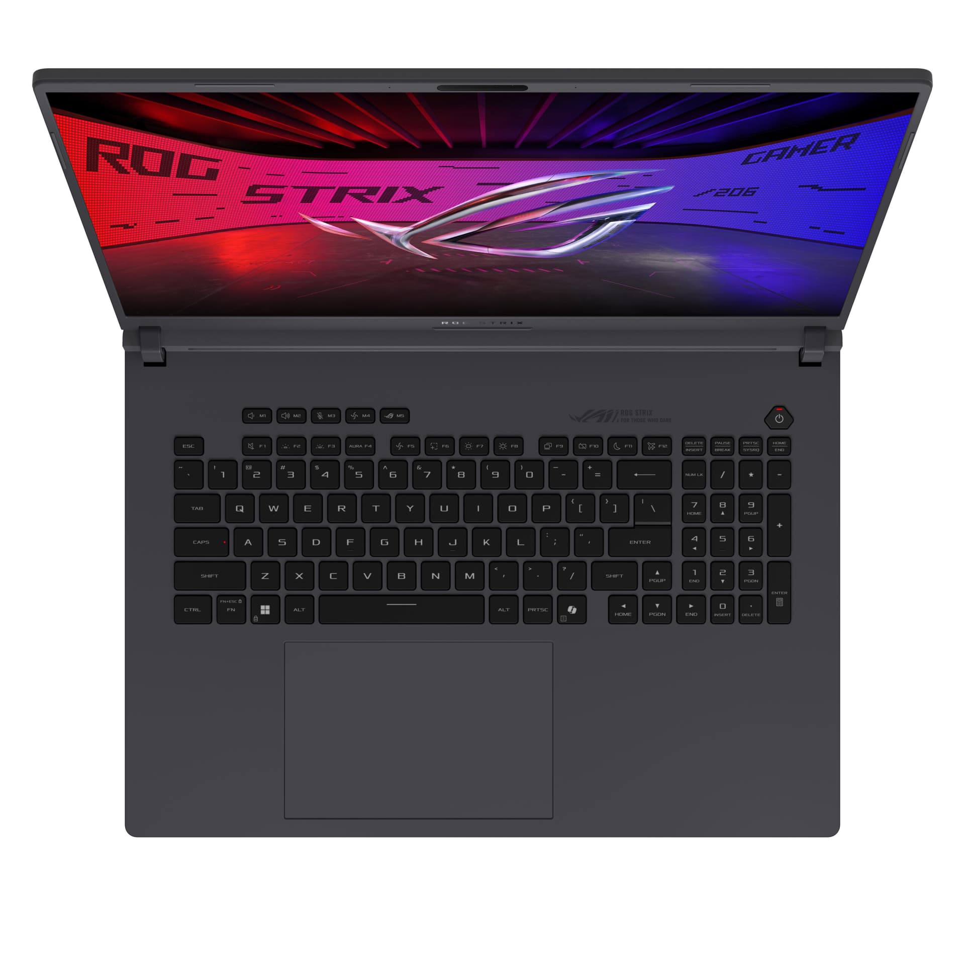 Laptop ASUS ROG Strix G18 (2025), Intel Core Ultra 9 275HX, 18 inch, RAM 16GB, SSD 1TB, GeForce RTX 5060 8GB, No OS, Eclipse Gray "G815LM-S9031" ( — miniatură