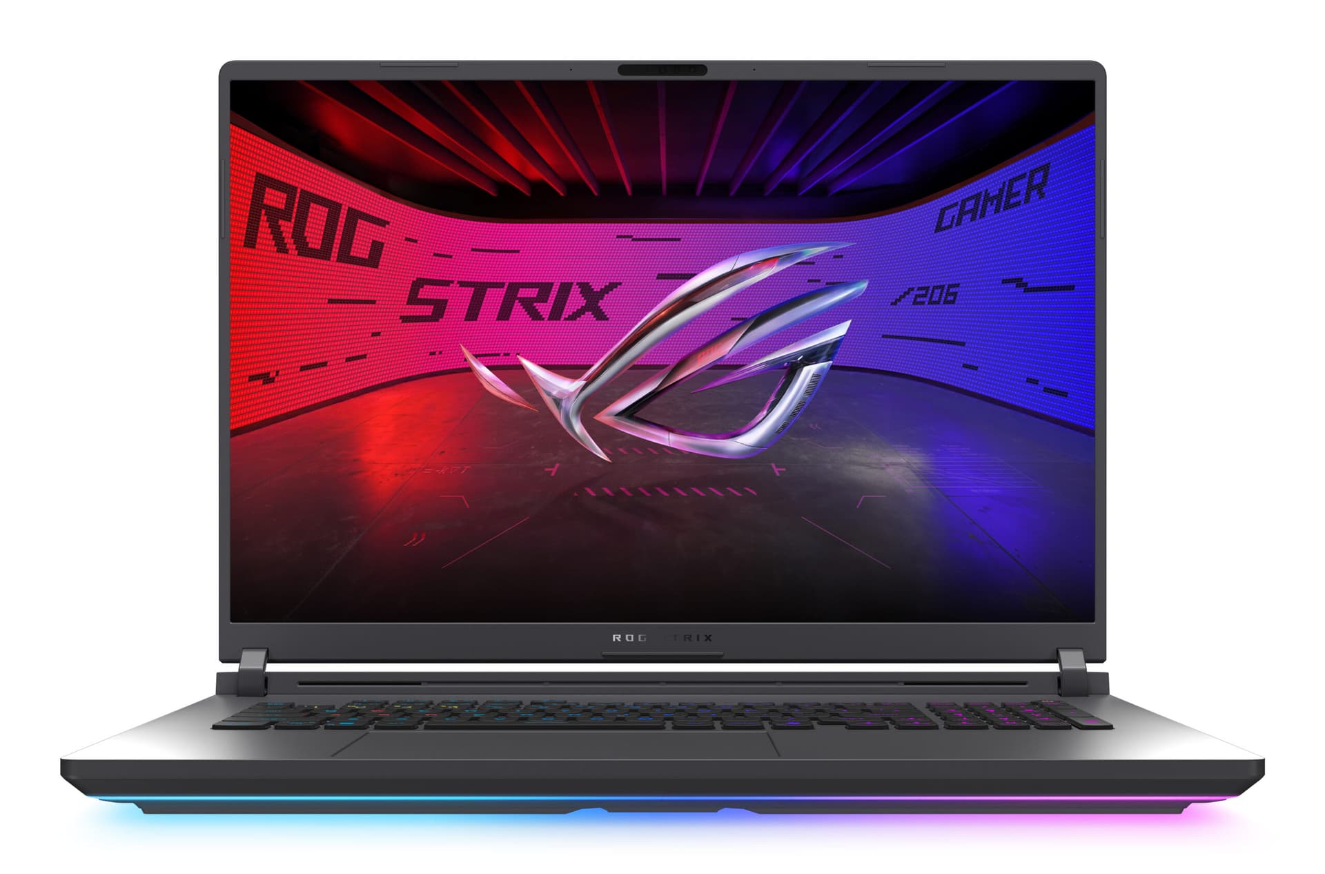 Laptop ASUS ROG Strix G18 (2025), Intel Core Ultra 9 275HX, 18 inch, RAM 16GB, SSD 1TB, GeForce RTX 5060 8GB, No OS, Eclipse Gray "G815LM-S9031" ( — miniatură