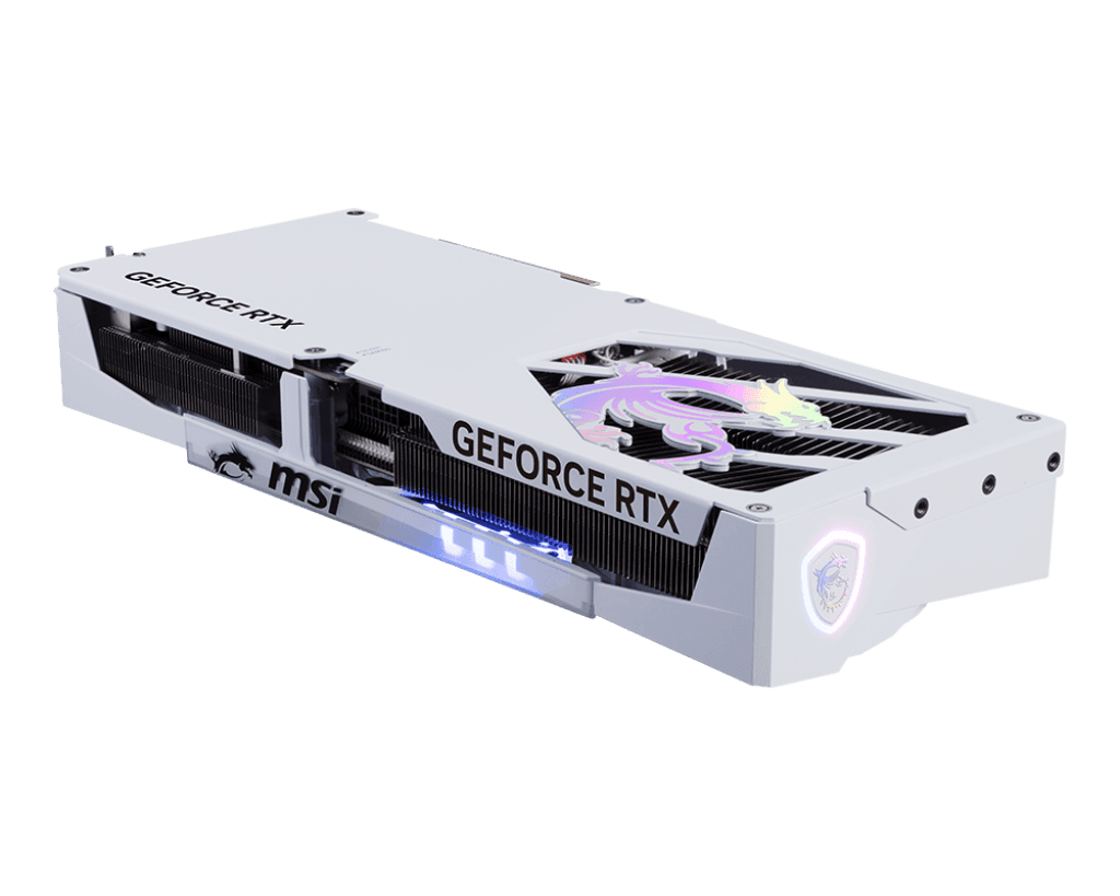MSI GeForce RTX 5070 Ti 16G GAMING TRIO OC WHITE "GeForce RTX 5070 Ti 16G GAMING TRIO OC WHITE" — miniatură