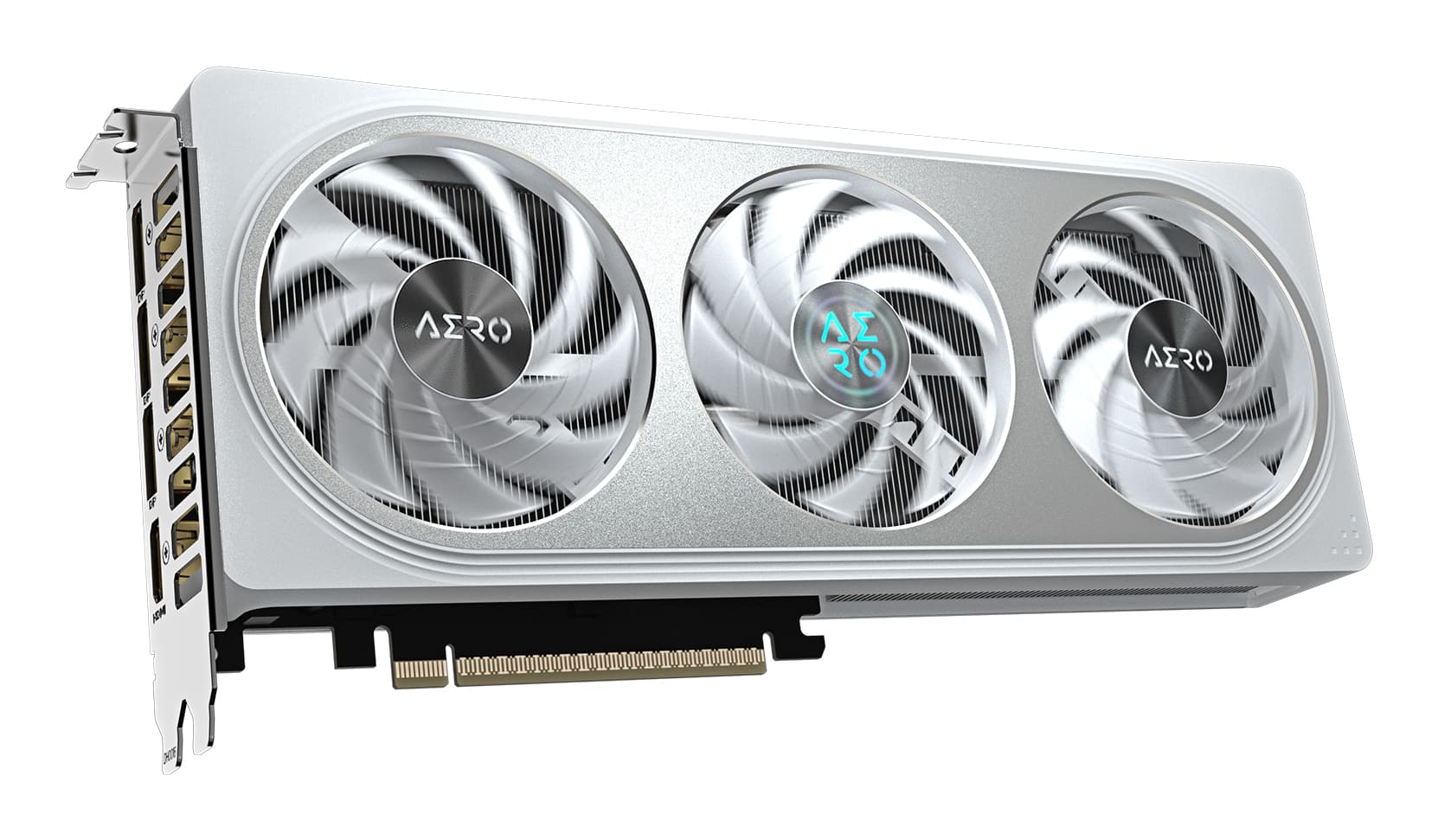 VGA GIGABYTE RTX 5060 AERO OC 8GB "GV-N5060AERO OC-8GD" — miniatură