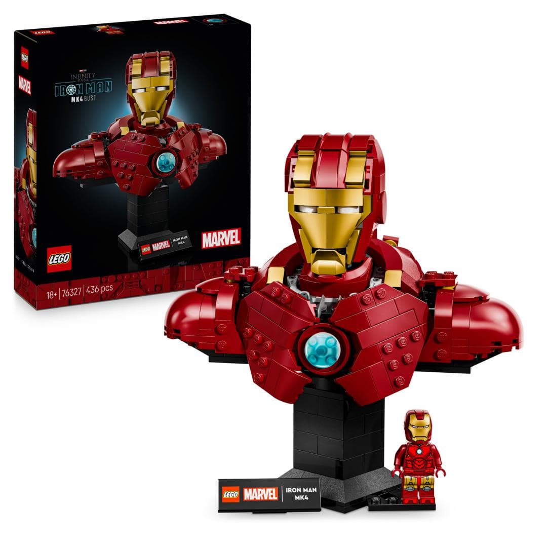 BUST IRON MAN LEGO76327 "LEGO76327"
