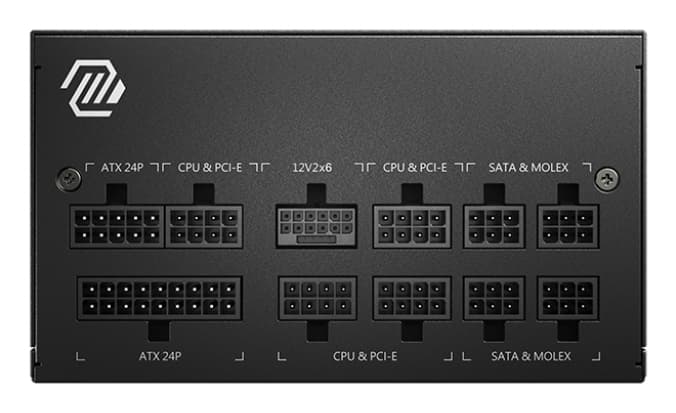 MAG A750GL PCIE5 II, 80+ Gold, 750W "MAG A750GL PCIE5 II" — miniatură