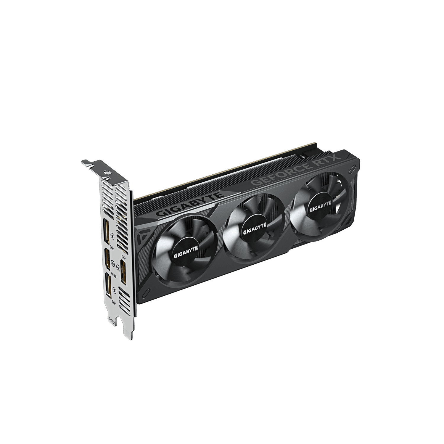 GIGABYTE GeForce RTX 5060 OC Low Profile 8G, GDDR7, 128-bit, Negru "N5060OC-8GL" — miniatură