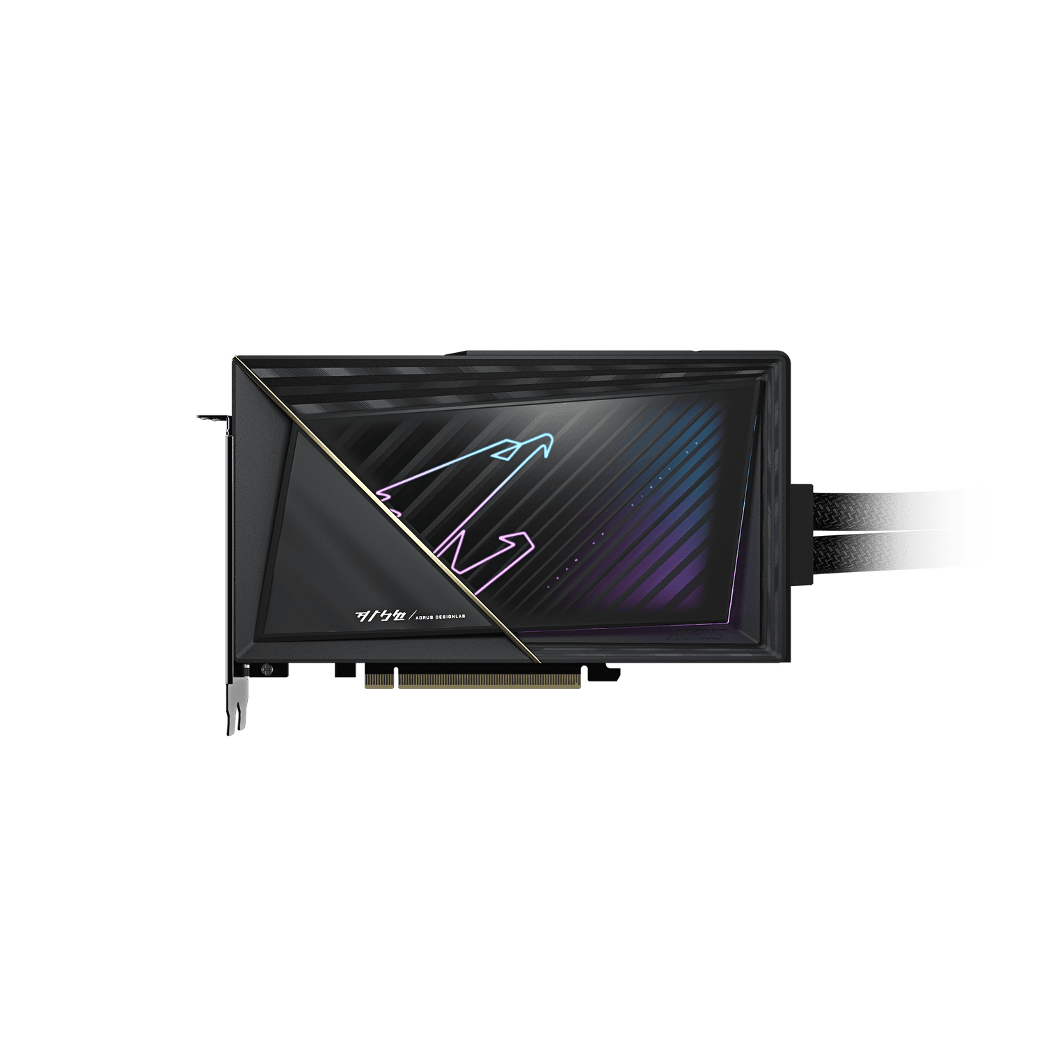 GIGABYTE AORUS GeForce RTX 5080 XTREME WATERFORCE 16G, GDDR7, 256 bit, Negru "N5080AORUSX W-16GD" — miniatură