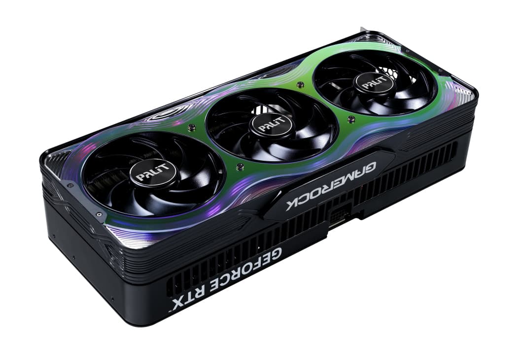GeForce RTX 5070 Ti GameRock 16GB GDDR7 256-bit DLSS 4.0 "NE7507T019T2-GB2030G" — miniatură