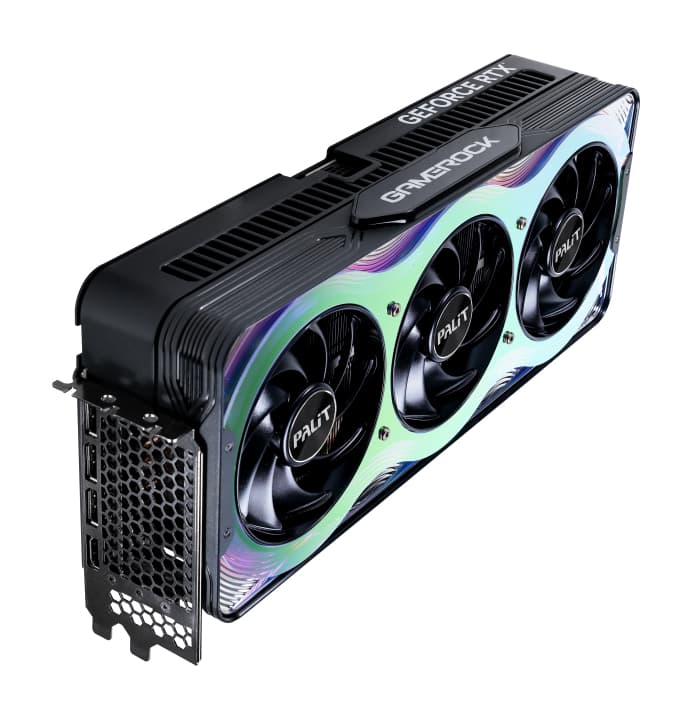 GeForce RTX 5070 Ti GameRock 16GB GDDR7 256-bit DLSS 4.0 "NE7507T019T2-GB2030G" — miniatură