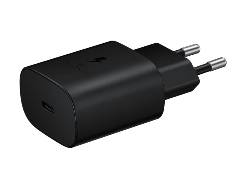 Incarcator Samsung 25W Black + cablu date USB-C to USB-C "PHT18071" — miniatură