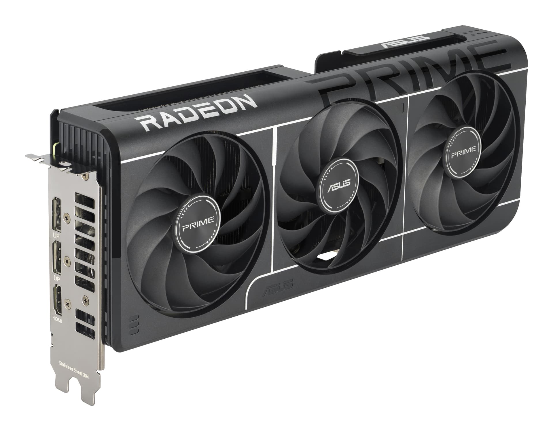 VGA ASUS PRIME RX 9060 XT OC 16GB "PRIME-RX9060XT-O16G" — miniatură