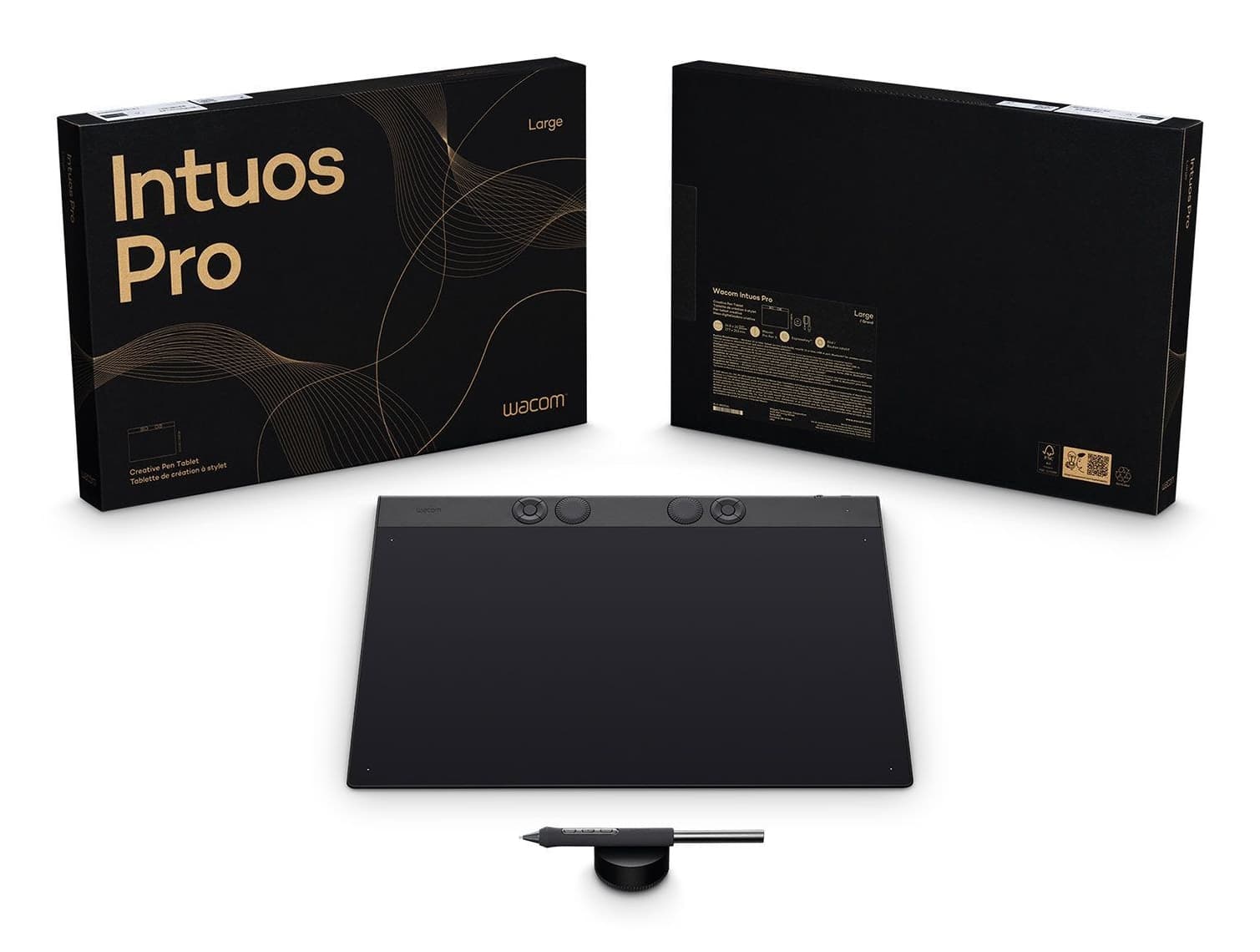 Wacom Intuos Pro L [2025] Pen Tablet Large "PTK870K0B" — miniatură