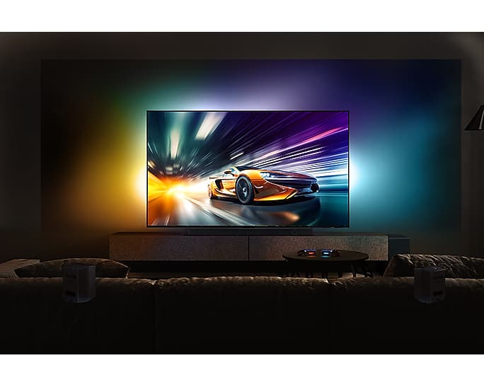 Smart TV Neo QLED QE55QN90D Seria QN90D 138cm negru 4K UHD HDR "QE55QN90DATXXH" — miniatură