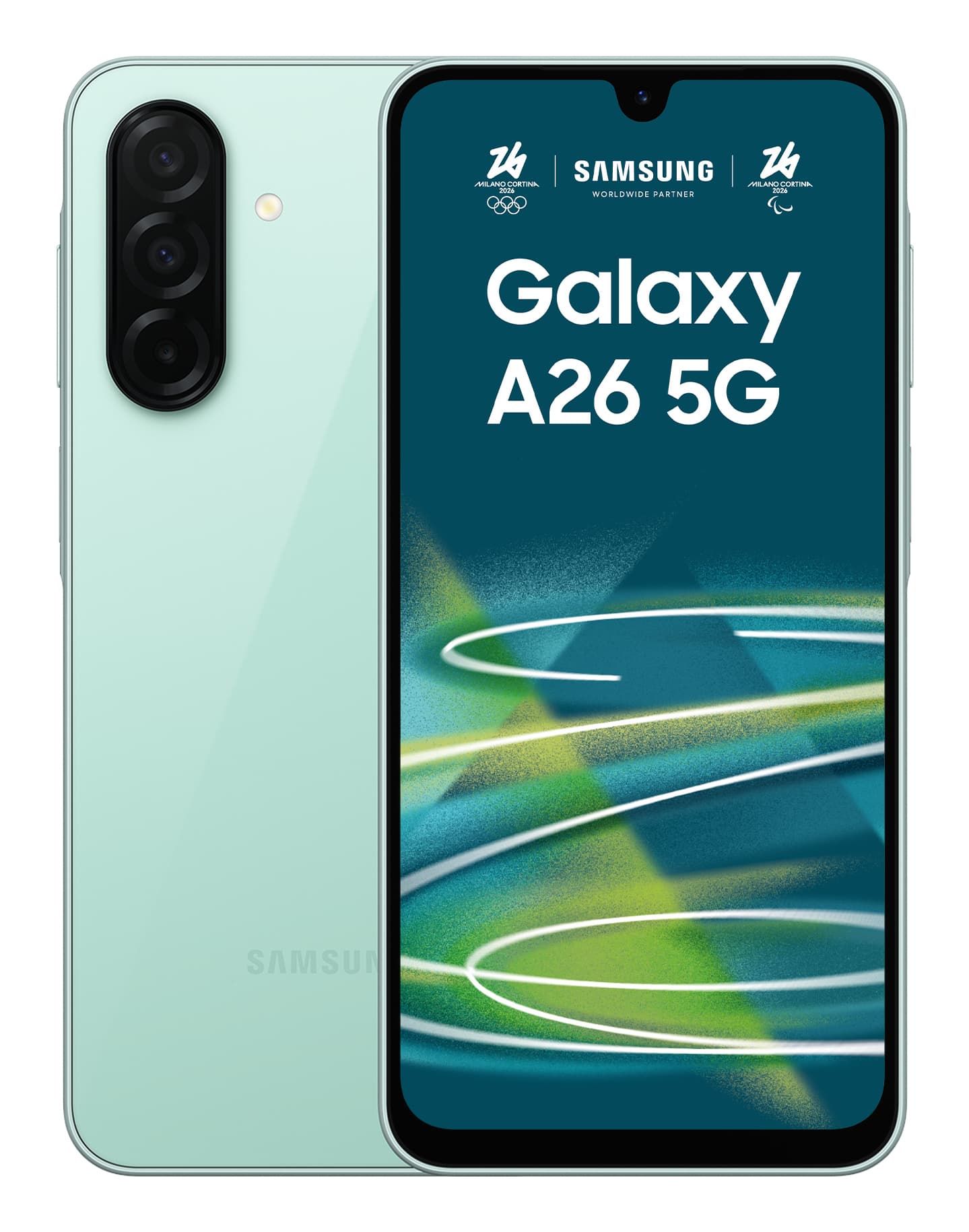 Smartphone Galaxy A26 256GB 8GB RAM 5G Dual SIM Mint "SM-A266BLGCEUE"