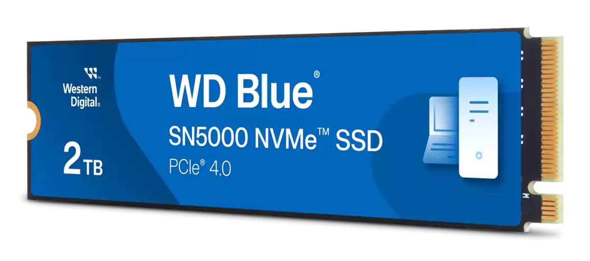 Blue SN5000 2TB PCI Express 4.0 x4 M.2 2280 "WDS200T4B0E" — miniatură