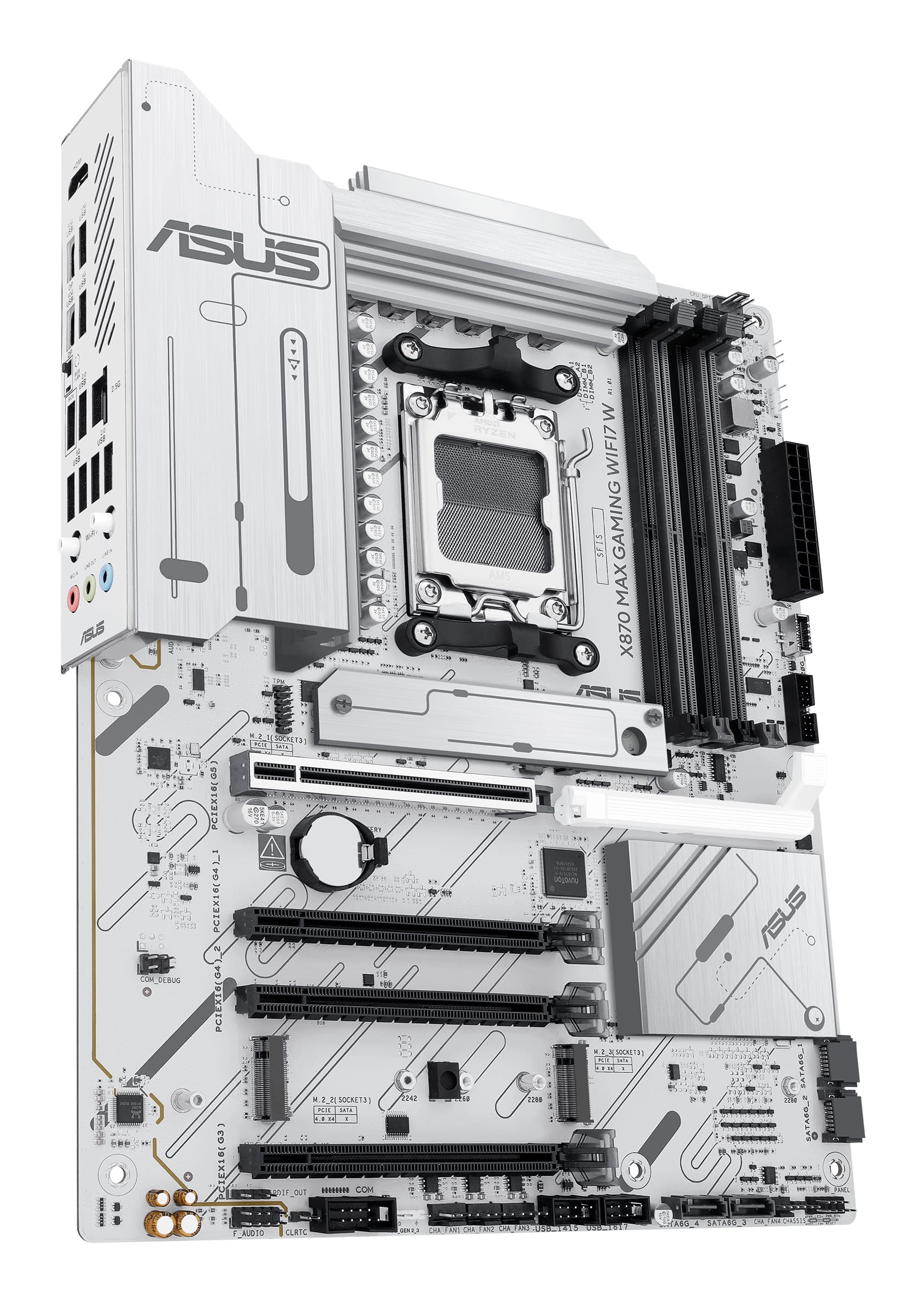 MB AMD X870 SAM5 ATX/X870 MAX GAMING WIFI7 W ASUS "X870 MAX GAMING WIFI7 W" — miniatură
