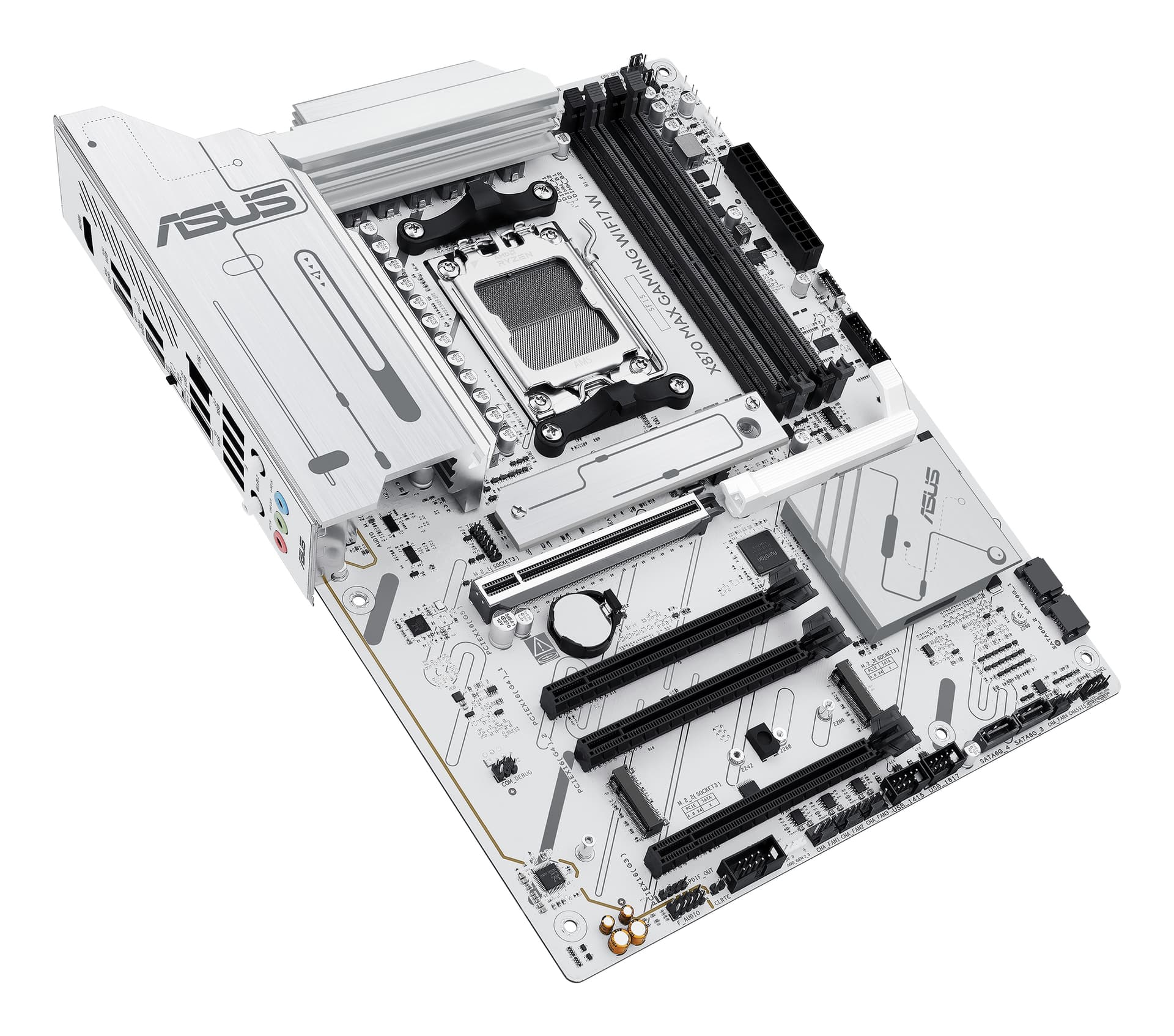 MB AMD X870 SAM5 ATX/X870 MAX GAMING WIFI7 W ASUS "X870 MAX GAMING WIFI7 W" — miniatură