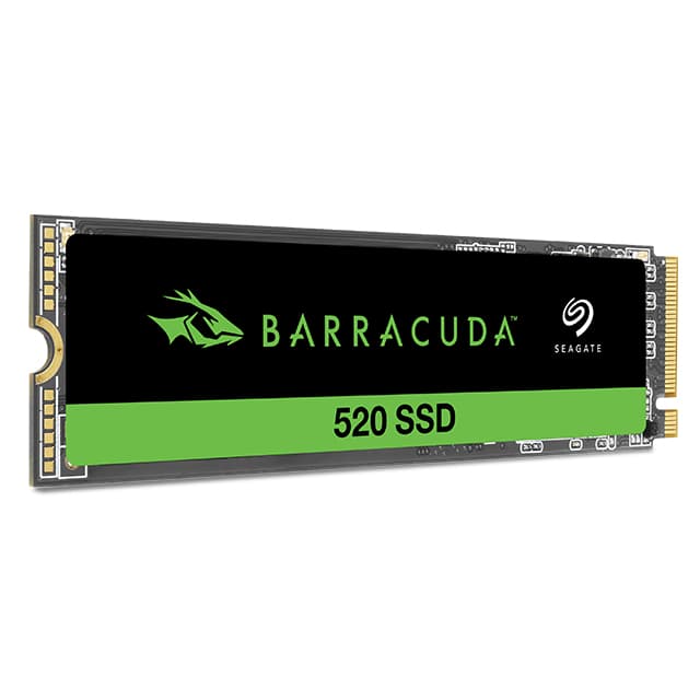 SSD SEAGATE BarraCuda 520 1.024TB M.2 2280-S2 PCIe Gen4 x4 NVMe 1.4, Read/Write: 5000/3200 MBps, TBW 250 "ZP1024CM3A002" — miniatură