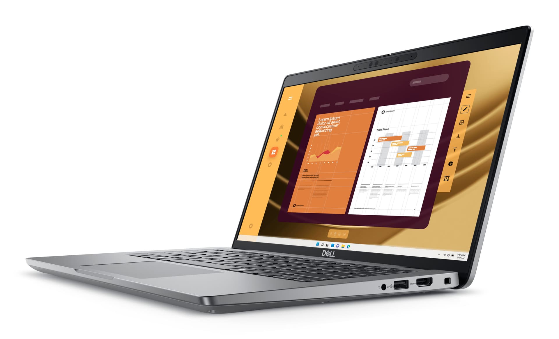 DELL LATITUDE 5450, Intel Core Ultra 7 165H, 32GB, 512 GB, Non-Touch, FPR, Wifi, 3 yr Prosupport, WIN11P. "210-BMPS" ( — miniatură