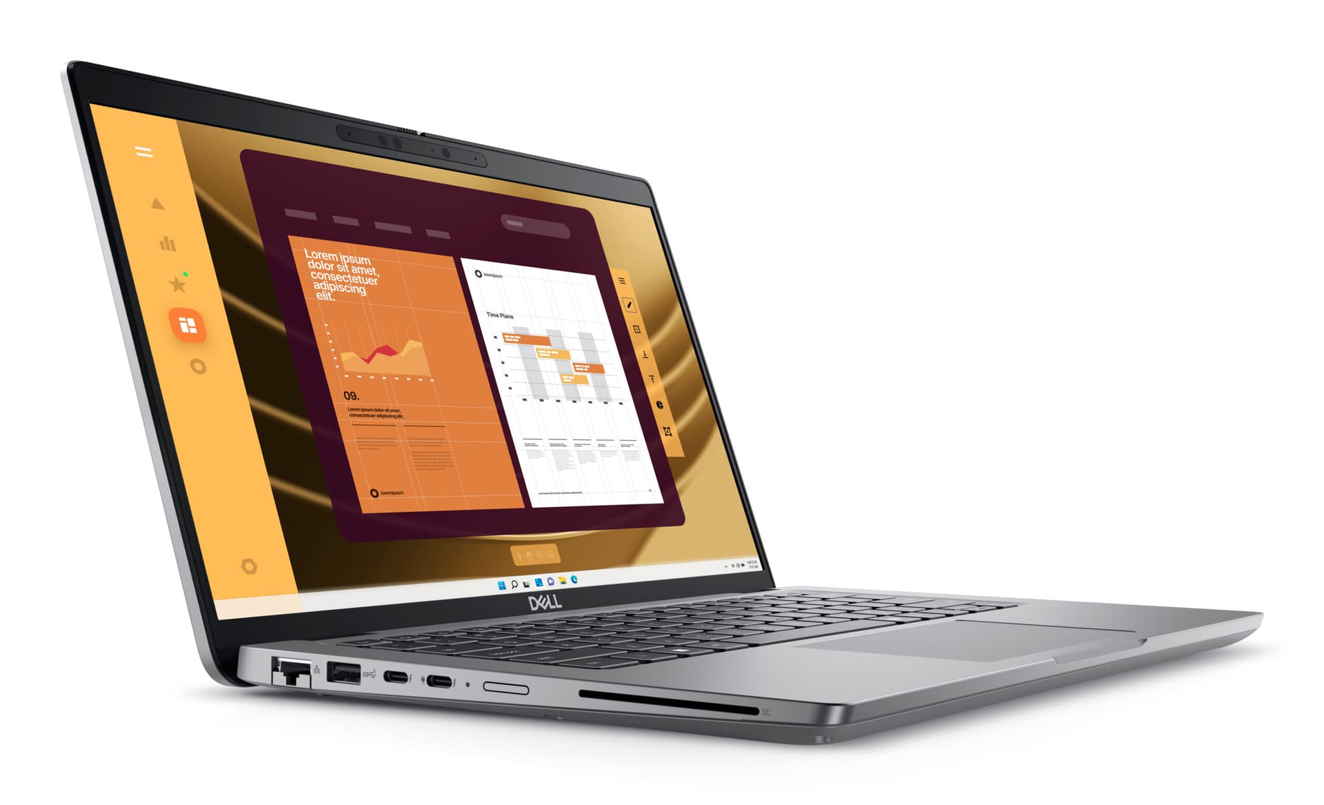 DELL LATITUDE 5450, Intel Core Ultra 7 165H, 32GB, 512 GB, Non-Touch, FPR, Wifi, 3 yr Prosupport, WIN11P. "210-BMPS" ( — miniatură