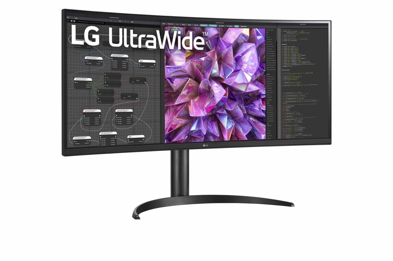 Monitor LED LG Curved Monitor 34WQ75X-B.AEU - 86.72 cm (34") - 3440 x 1440 QHD "34WQ75X-B.AEU" — miniatură
