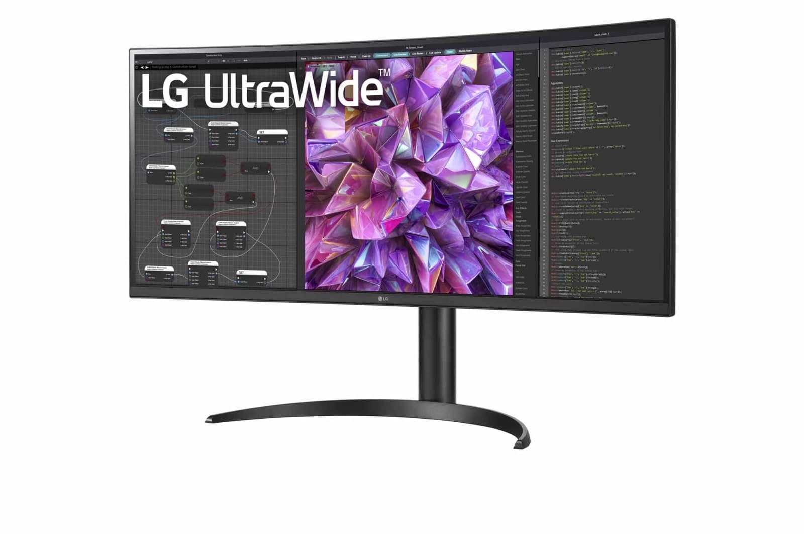 Monitor LED LG Curved Monitor 34WQ75X-B.AEU - 86.72 cm (34") - 3440 x 1440 QHD "34WQ75X-B.AEU" — miniatură